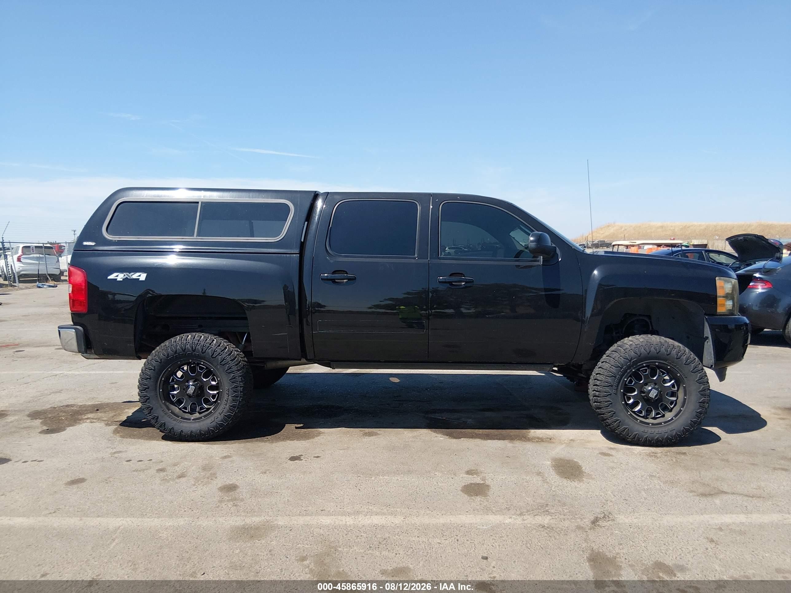 2007 Chevrolet Silverado 1500 Ltz Черный vin: 2GCEK13M071574830