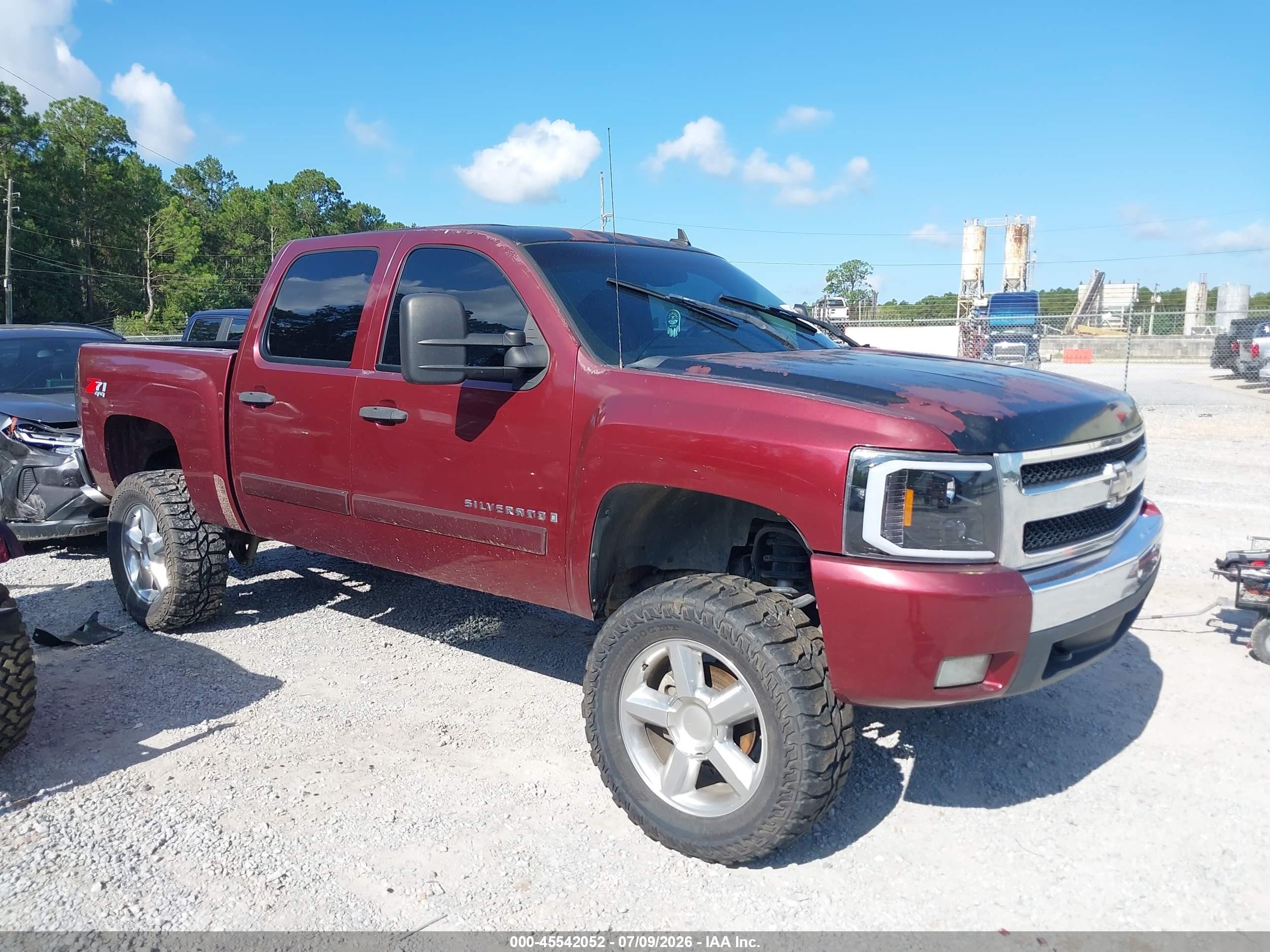 2008 Chevrolet Silverado 1500 Lt1 Maroon vin: 2GCEK13M081162859