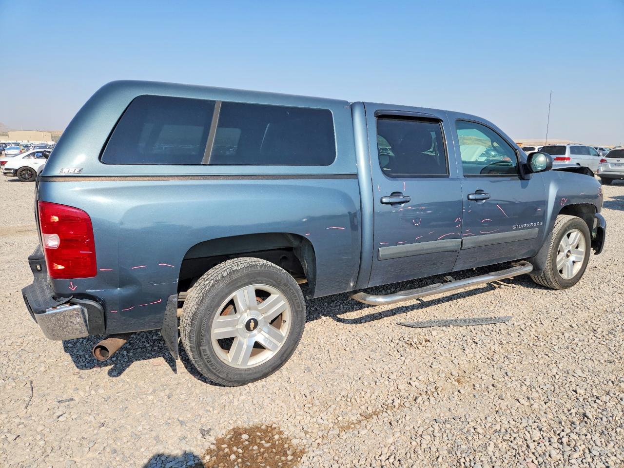 2007 Chevrolet Silverado K1500 Crew Cab Blue vin: 2GCEK13M171501031