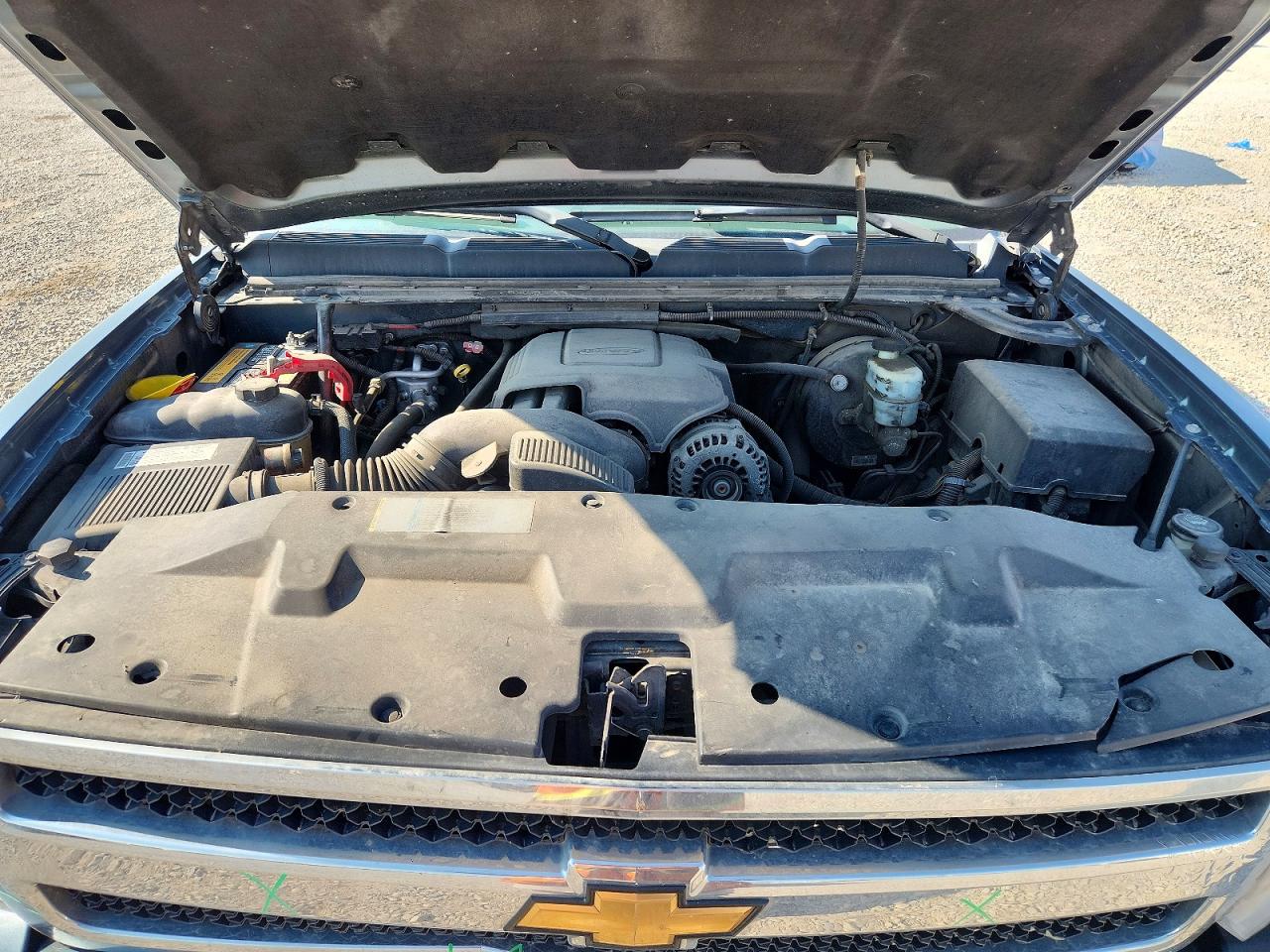 2007 Chevrolet Silverado K1500 Crew Cab Blue vin: 2GCEK13M171501031