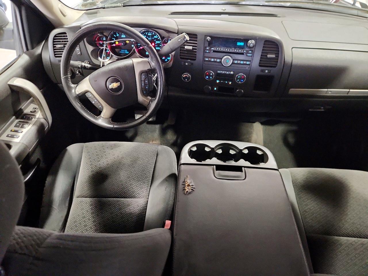 2007 Chevrolet Silverado K1500 Crew Cab Silver vin: 2GCEK13M171512014