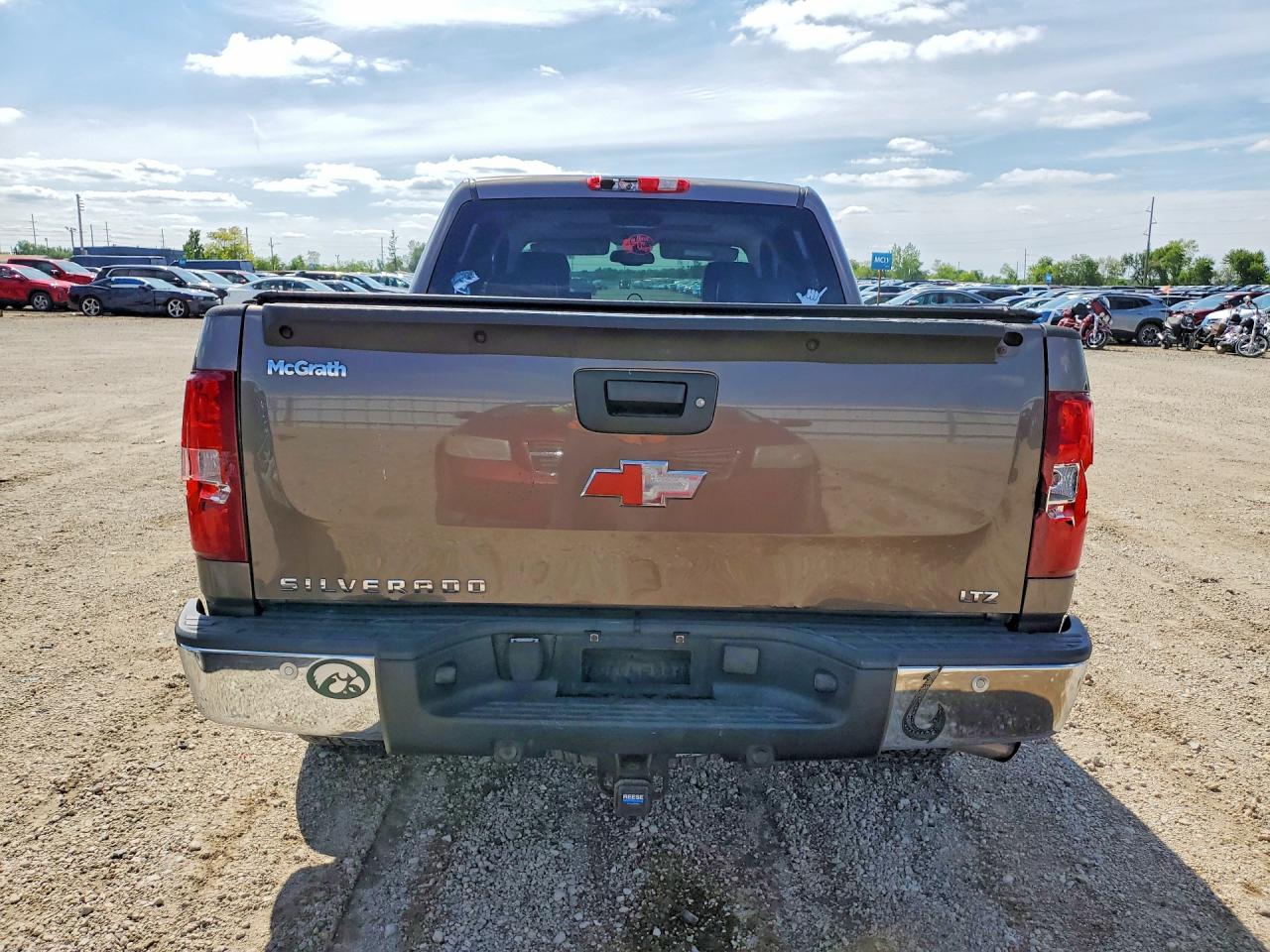 2007 Chevrolet Silverado K1500 Crew Cab Gray vin: 2GCEK13M171569720
