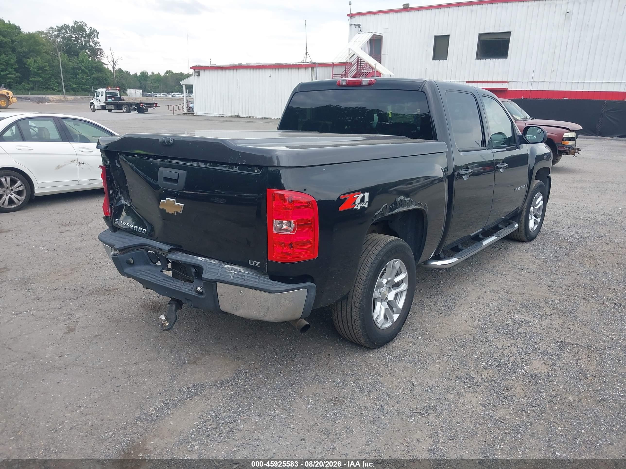 2007 Chevrolet Silverado 1500 Ltz Черный vin: 2GCEK13M171636591