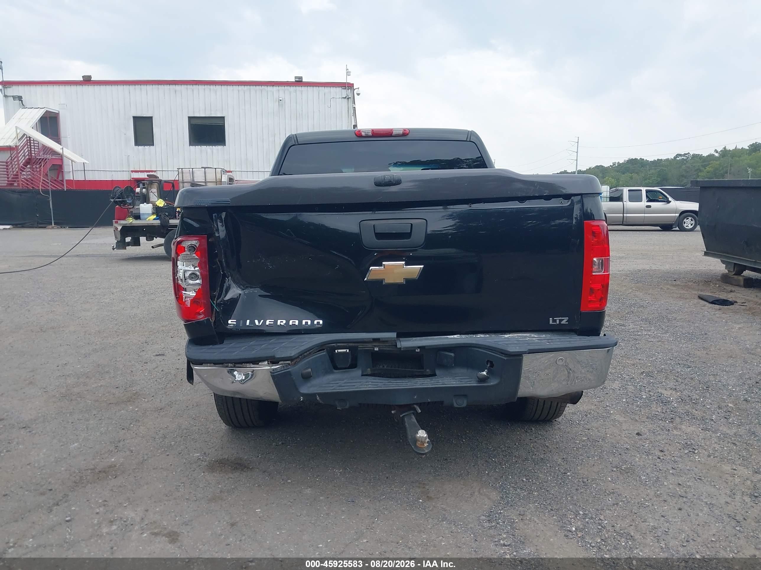 2007 Chevrolet Silverado 1500 Ltz Черный vin: 2GCEK13M171636591