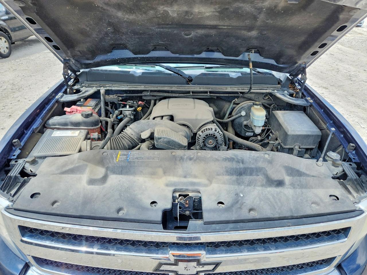 2007 Chevrolet Silverado K1500 Crew Cab Blue vin: 2GCEK13M171672409