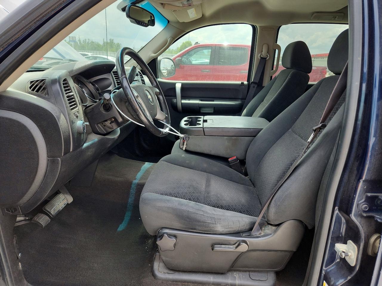 2007 Chevrolet Silverado K1500 Crew Cab Blue vin: 2GCEK13M171672409