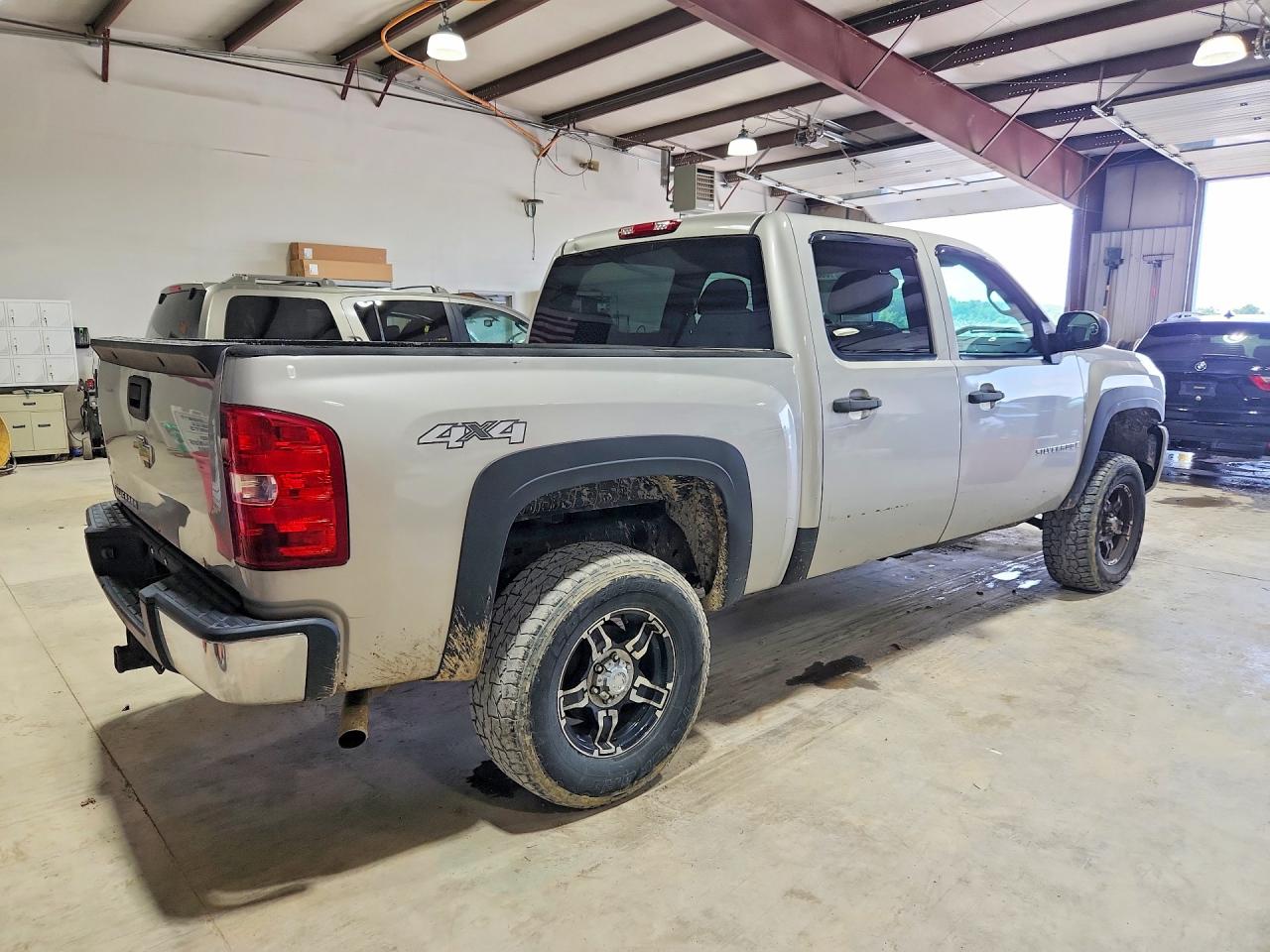 2008 Chevrolet Silverado K1500 Silver vin: 2GCEK13M181216251