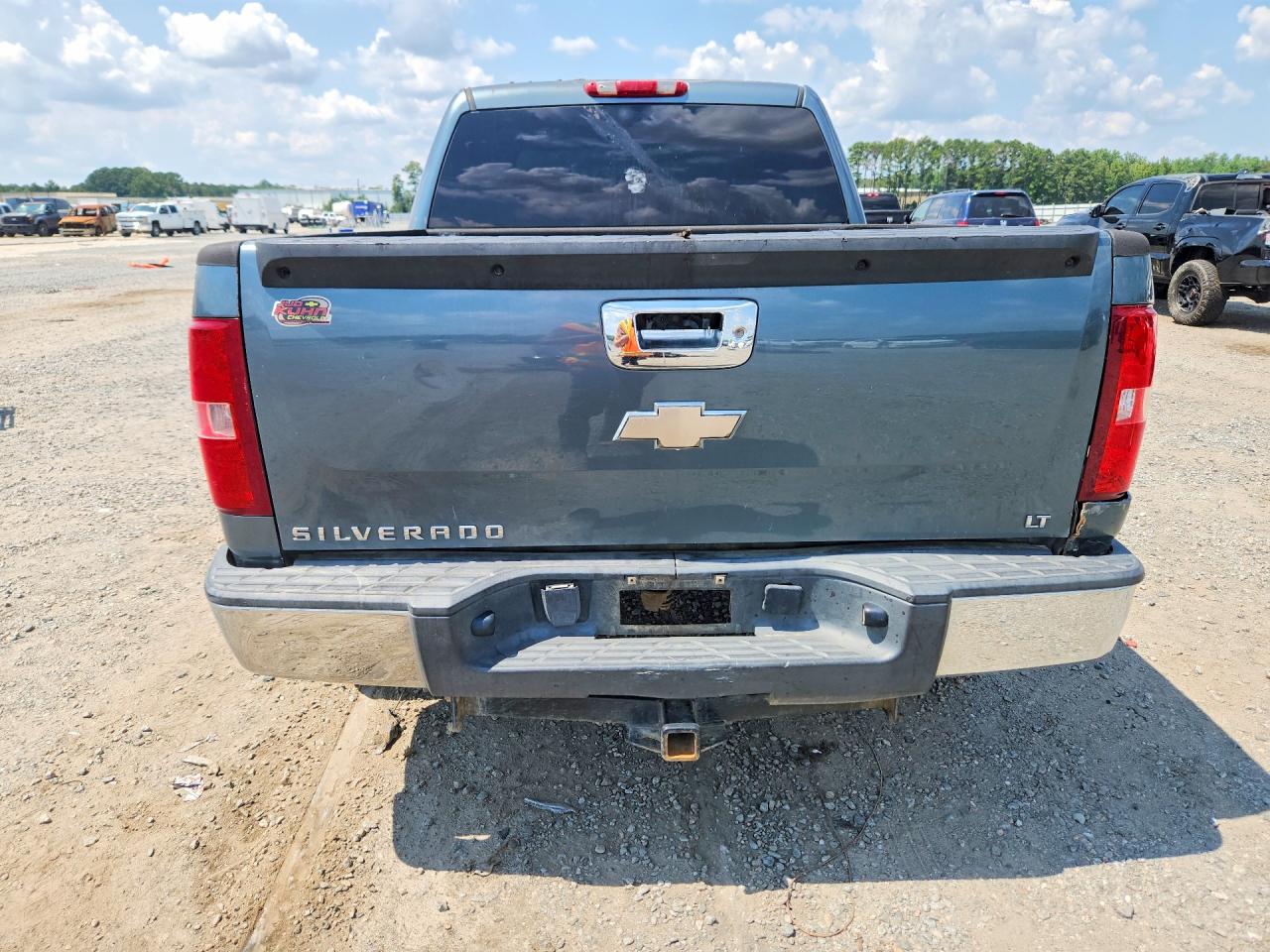 2008 Chevrolet Silverado K1500 Blue vin: 2GCEK13M181230554