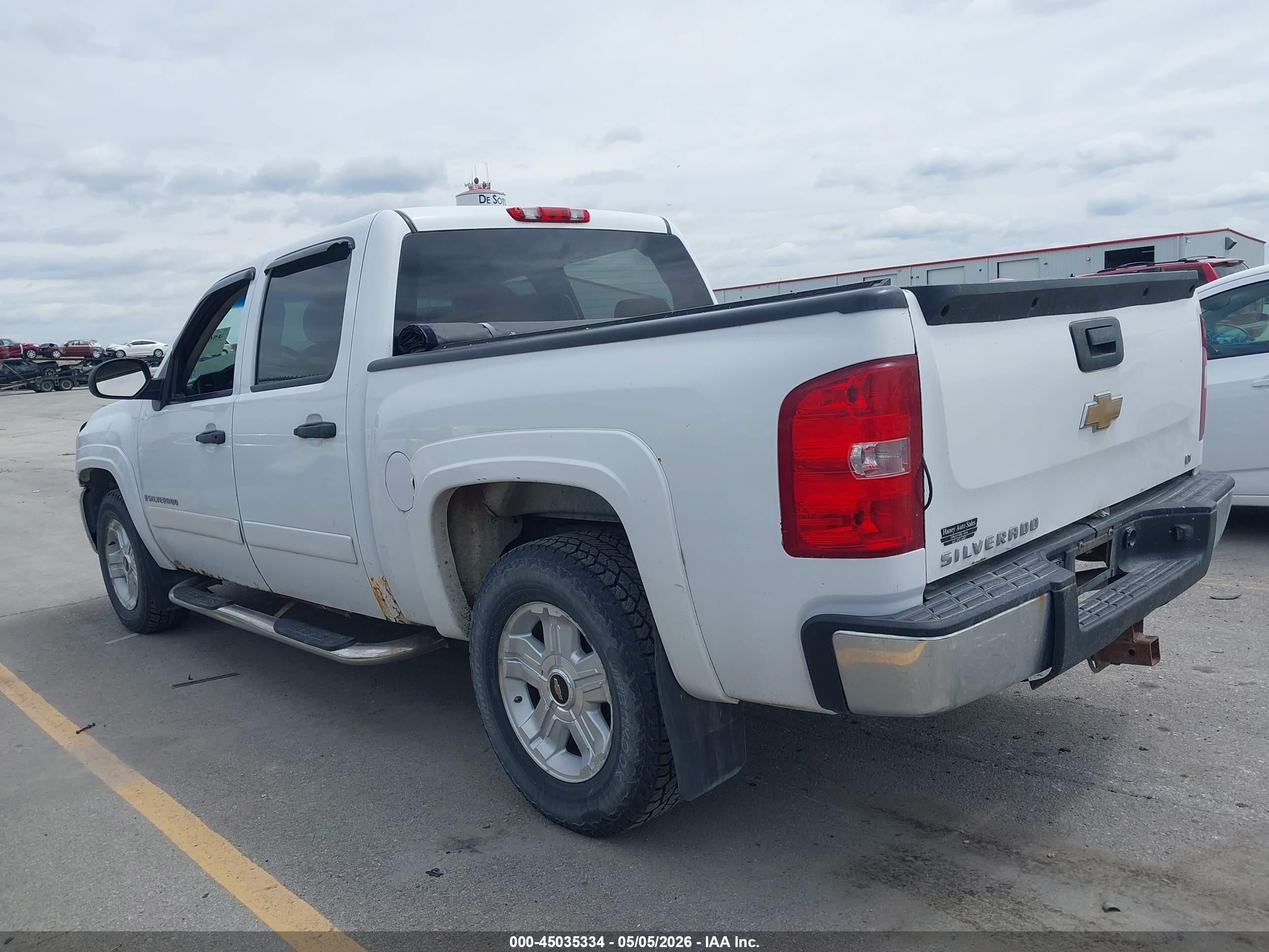 2007 Chevrolet Silverado 1500 Lt1 Белый vin: 2GCEK13M271568155
