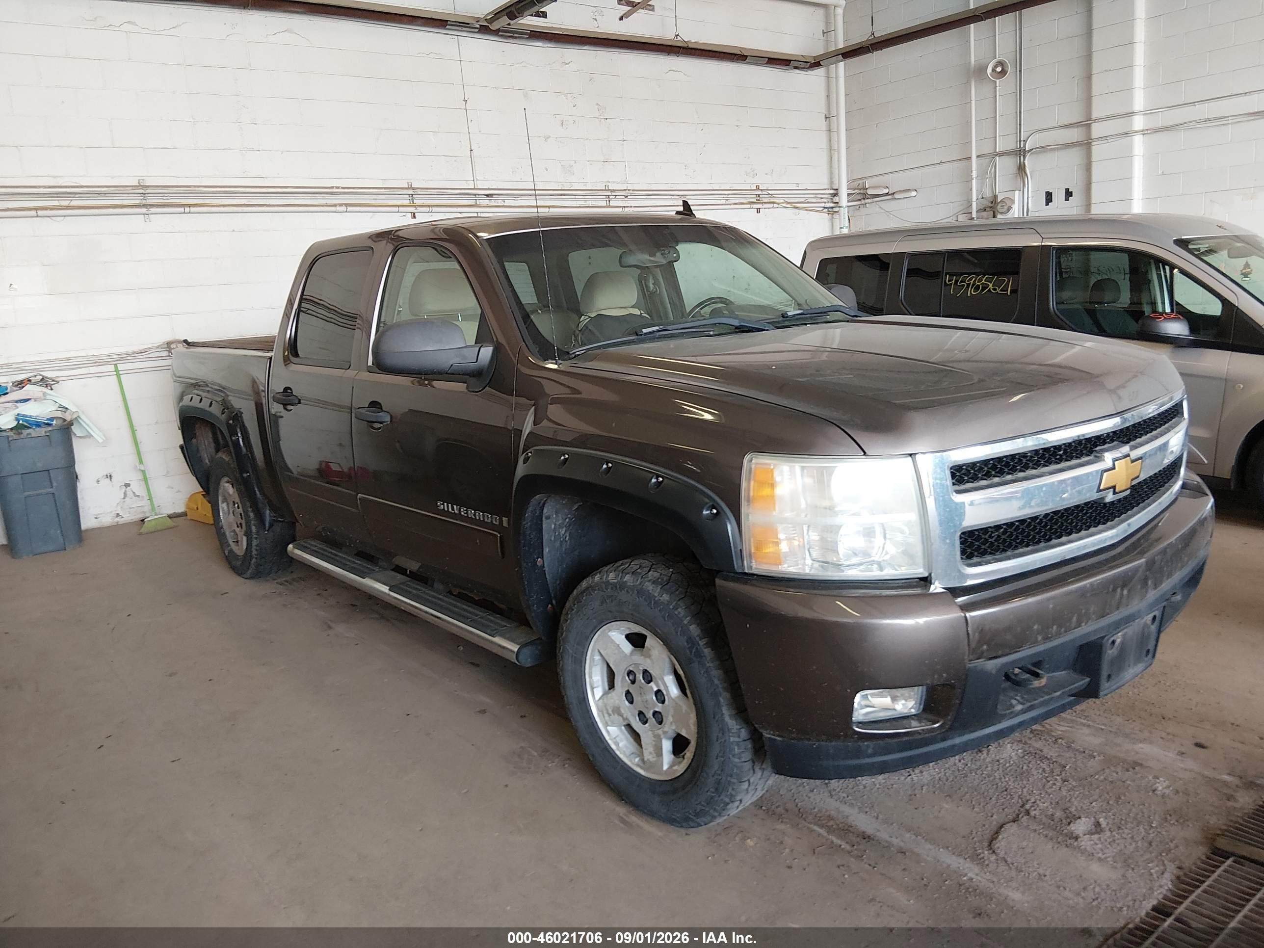 2007 Chevrolet Silverado 1500 Lt1 Brown vin: 2GCEK13M271608332