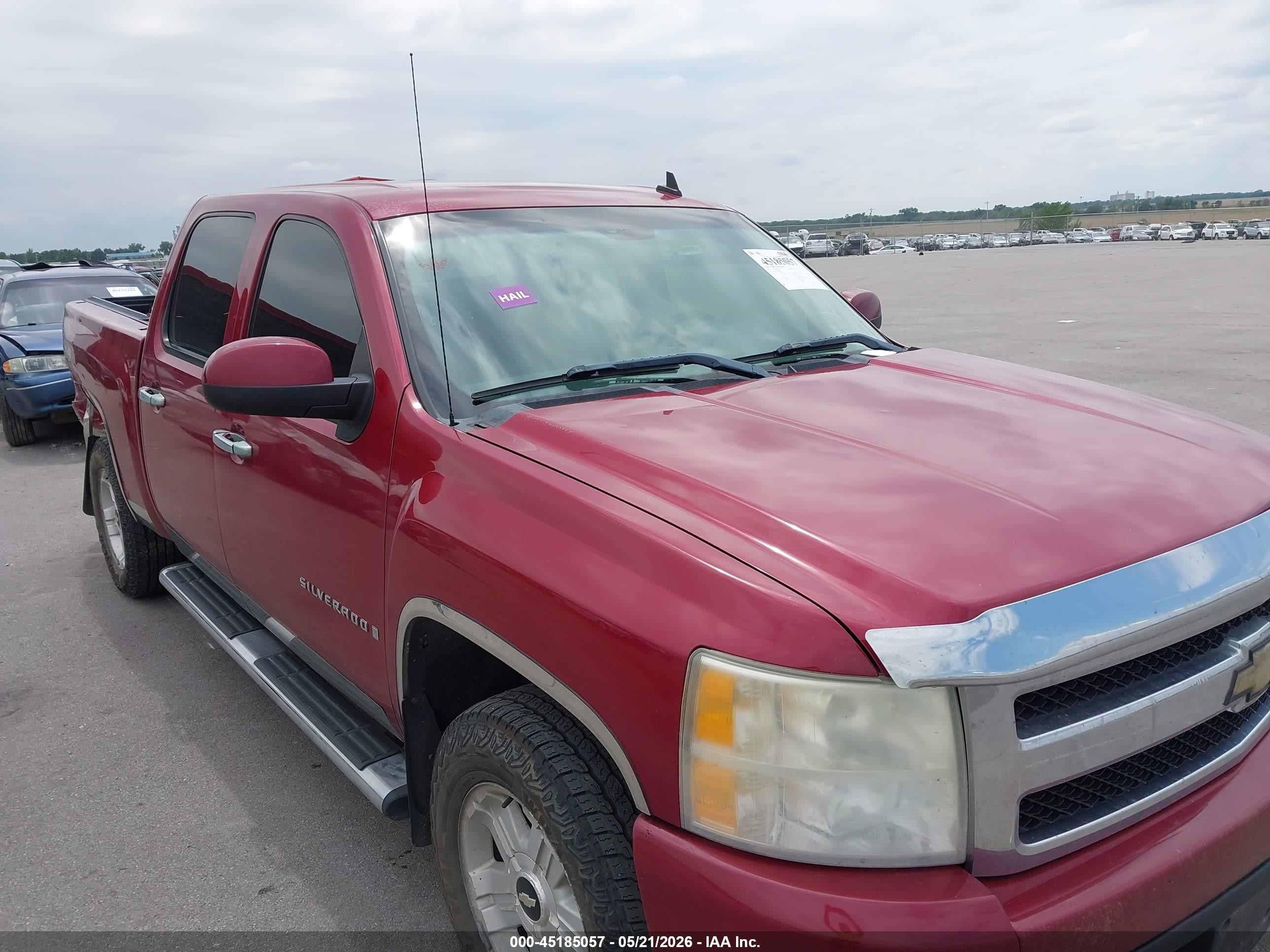 2007 Chevrolet Silverado 1500 Ltz Maroon vin: 2GCEK13M271657885