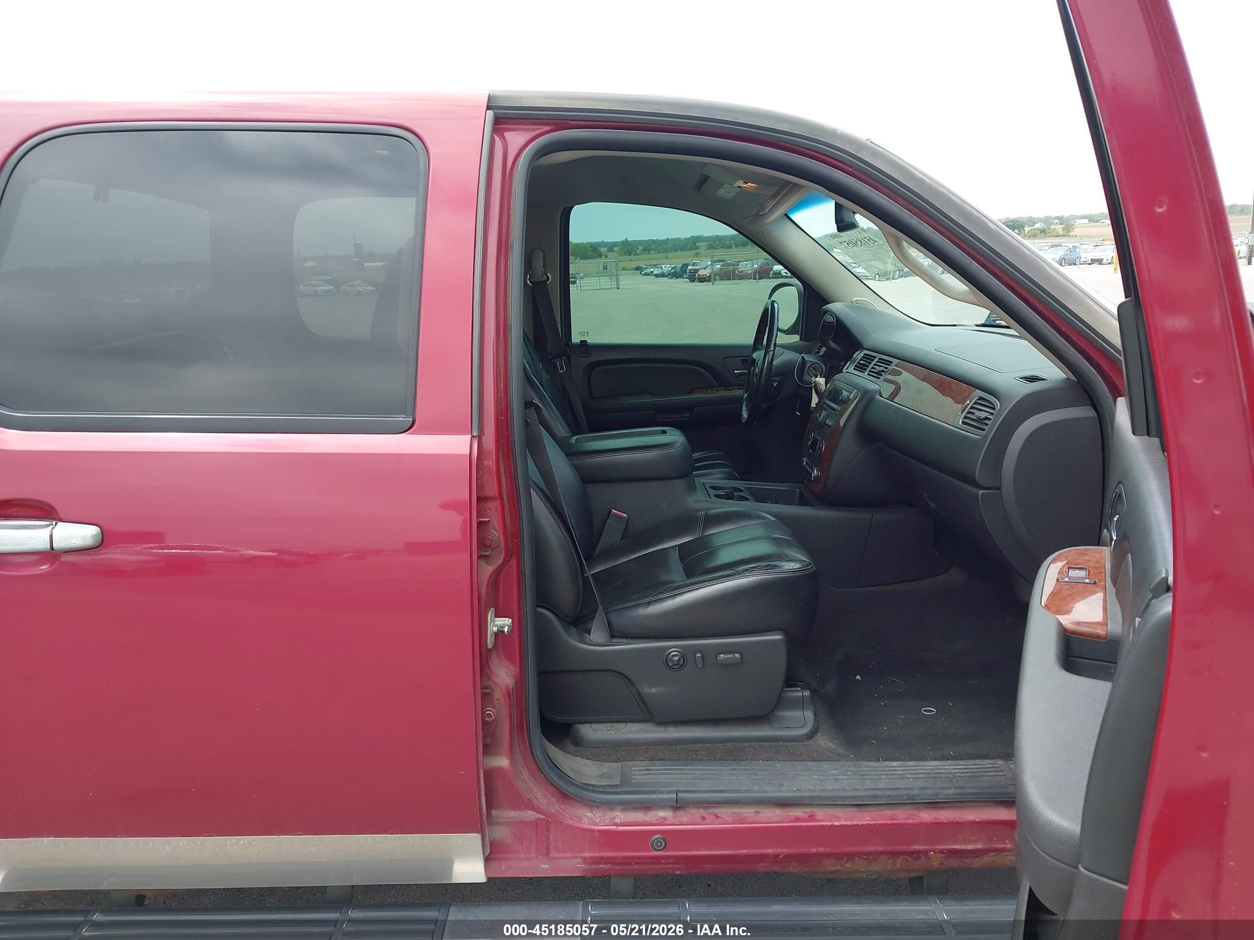 2007 Chevrolet Silverado 1500 Ltz Maroon vin: 2GCEK13M271657885