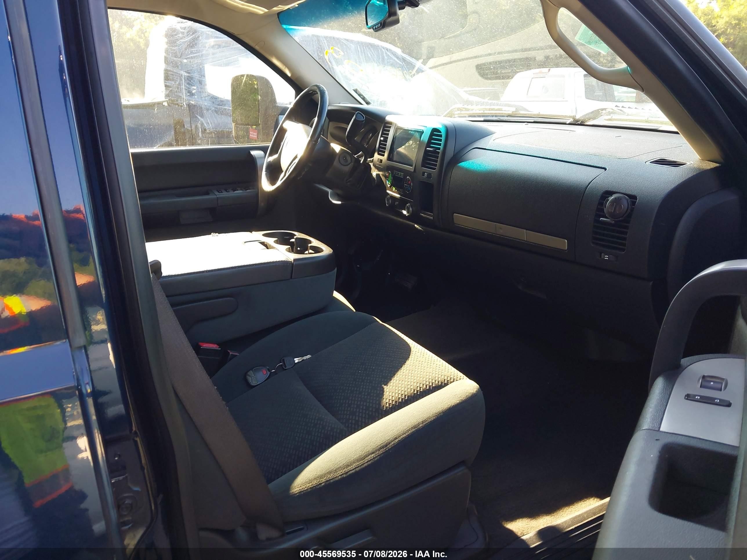 2008 Chevrolet Silverado 1500 Lt1 Blue vin: 2GCEK13M281118717