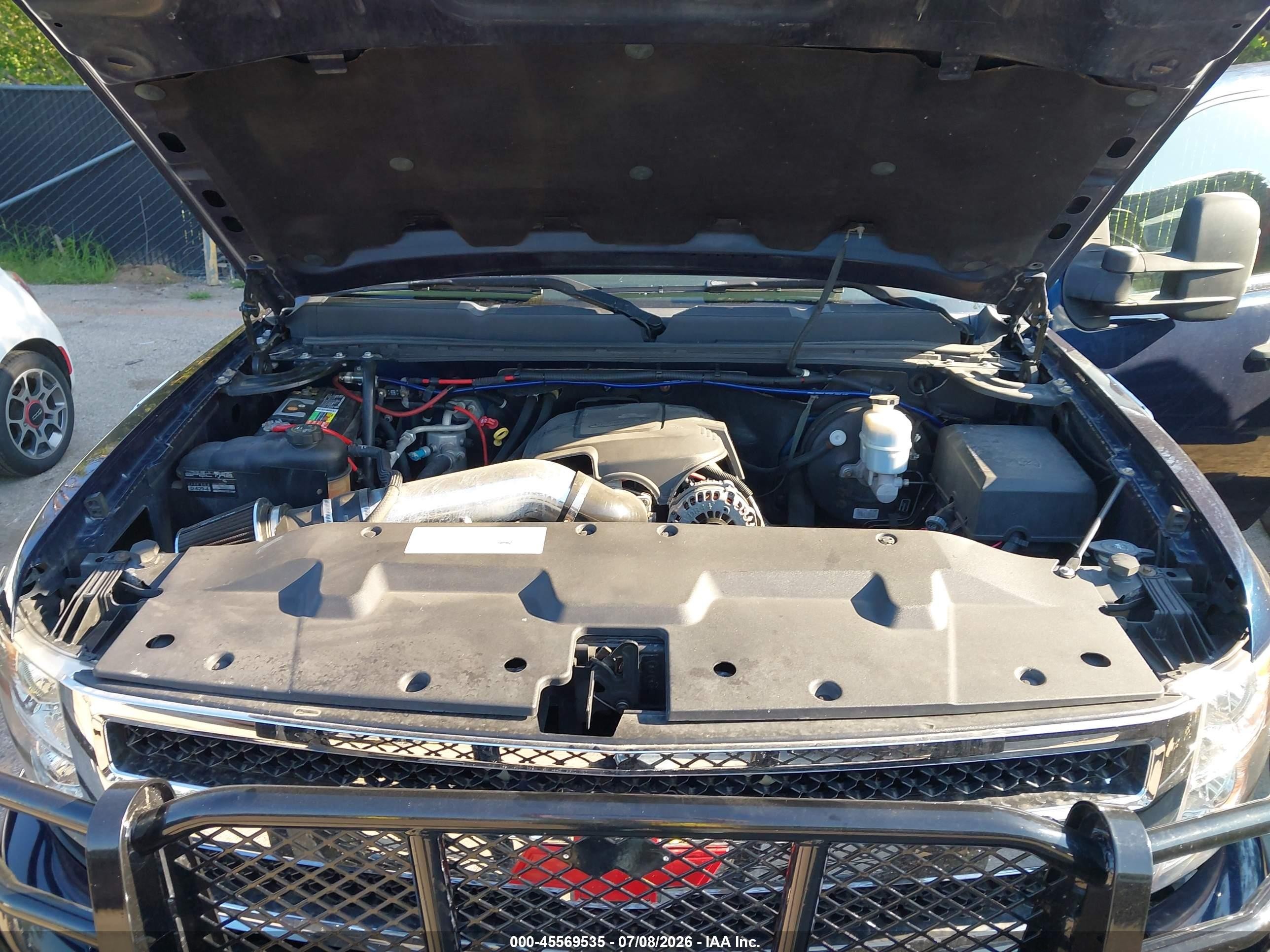 2008 Chevrolet Silverado 1500 Lt1 Blue vin: 2GCEK13M281118717