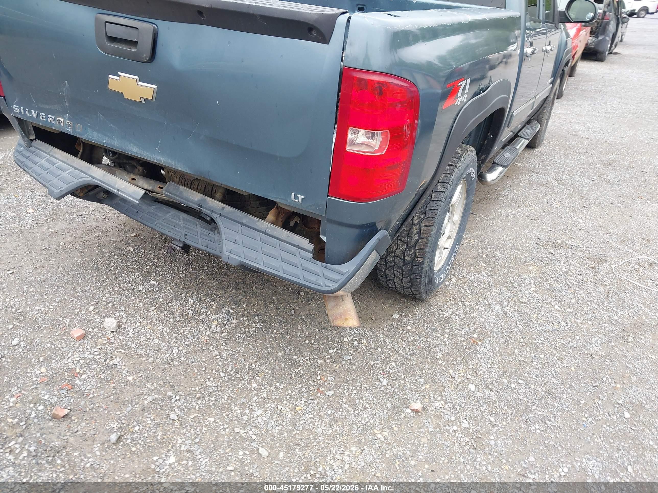 2008 Chevrolet Silverado 1500 Lt1 Blue vin: 2GCEK13M281139499