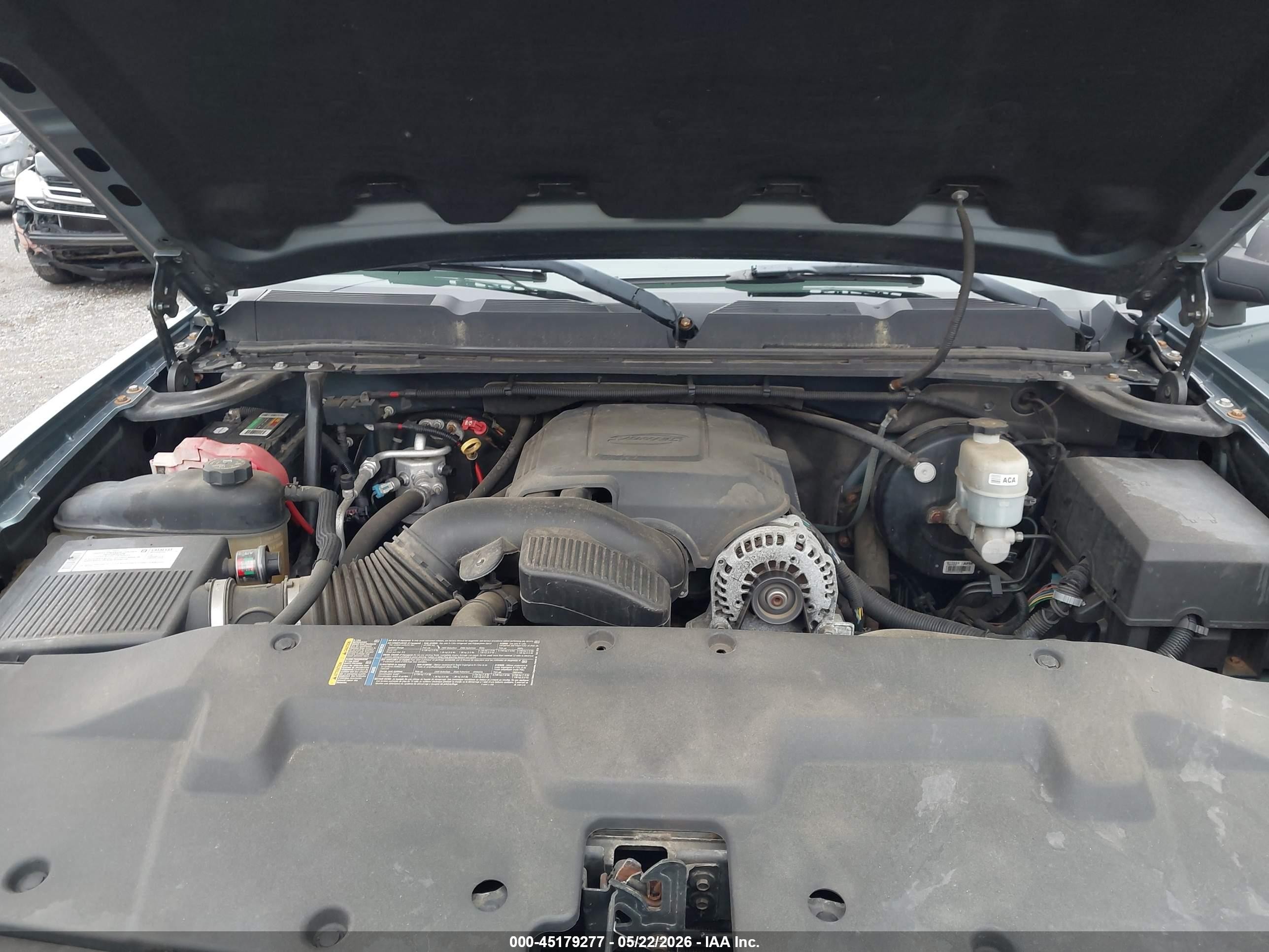 2008 Chevrolet Silverado 1500 Lt1 Blue vin: 2GCEK13M281139499