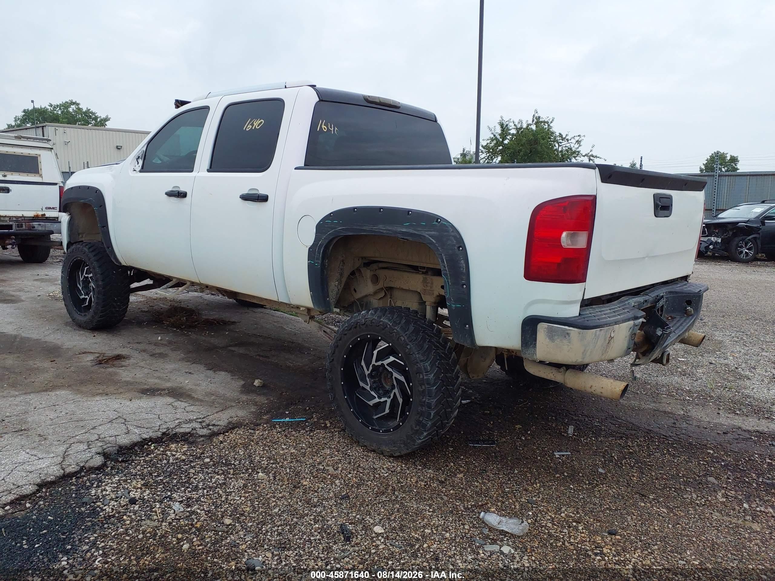 2007 Chevrolet Silverado 1500 Ltz White vin: 2GCEK13M371501760