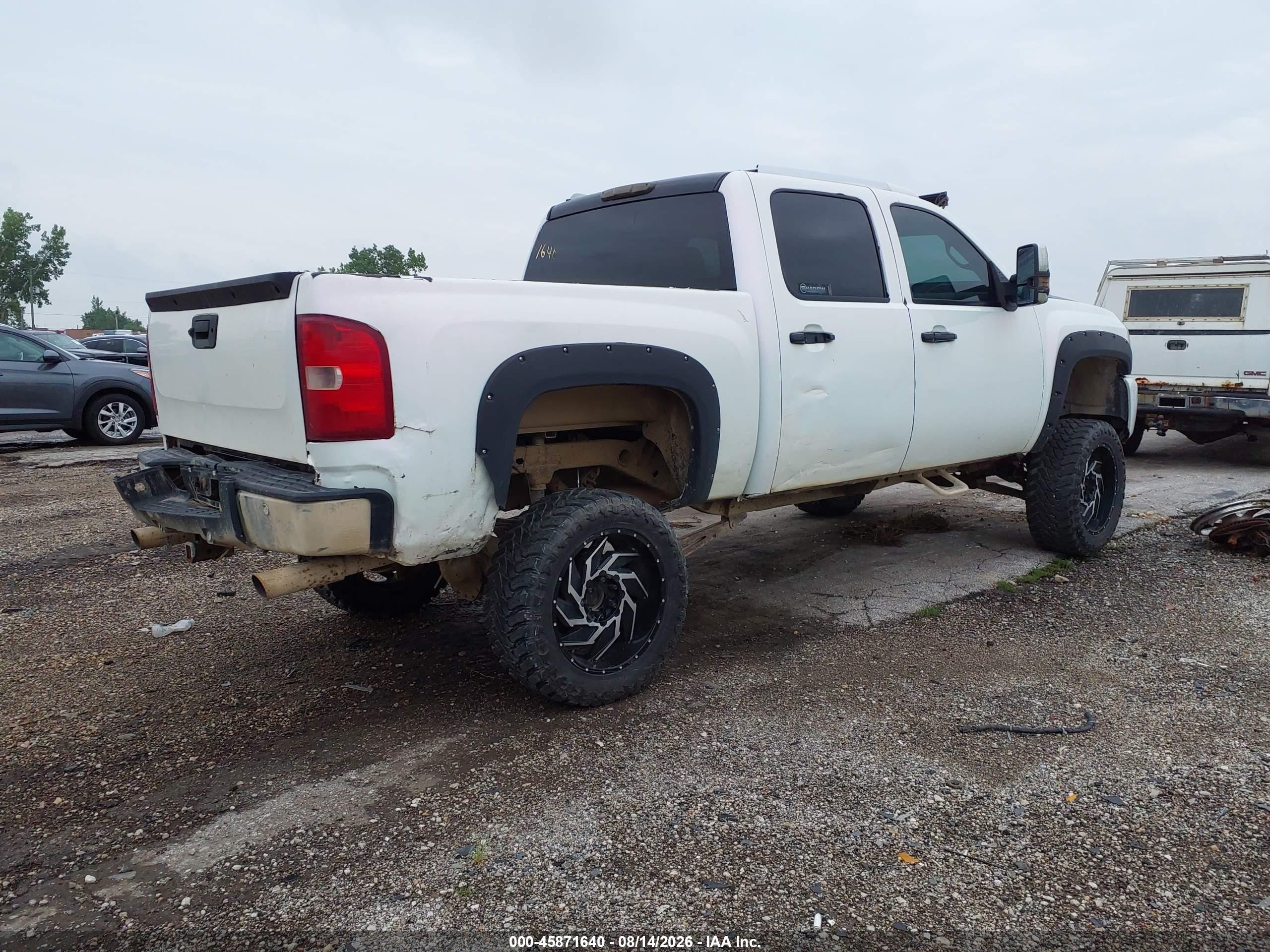 2007 Chevrolet Silverado 1500 Ltz White vin: 2GCEK13M371501760