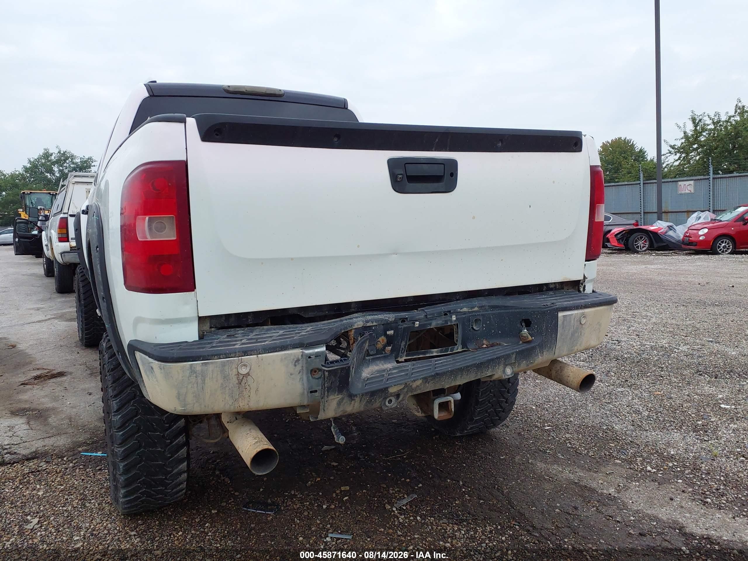 2007 Chevrolet Silverado 1500 Ltz White vin: 2GCEK13M371501760