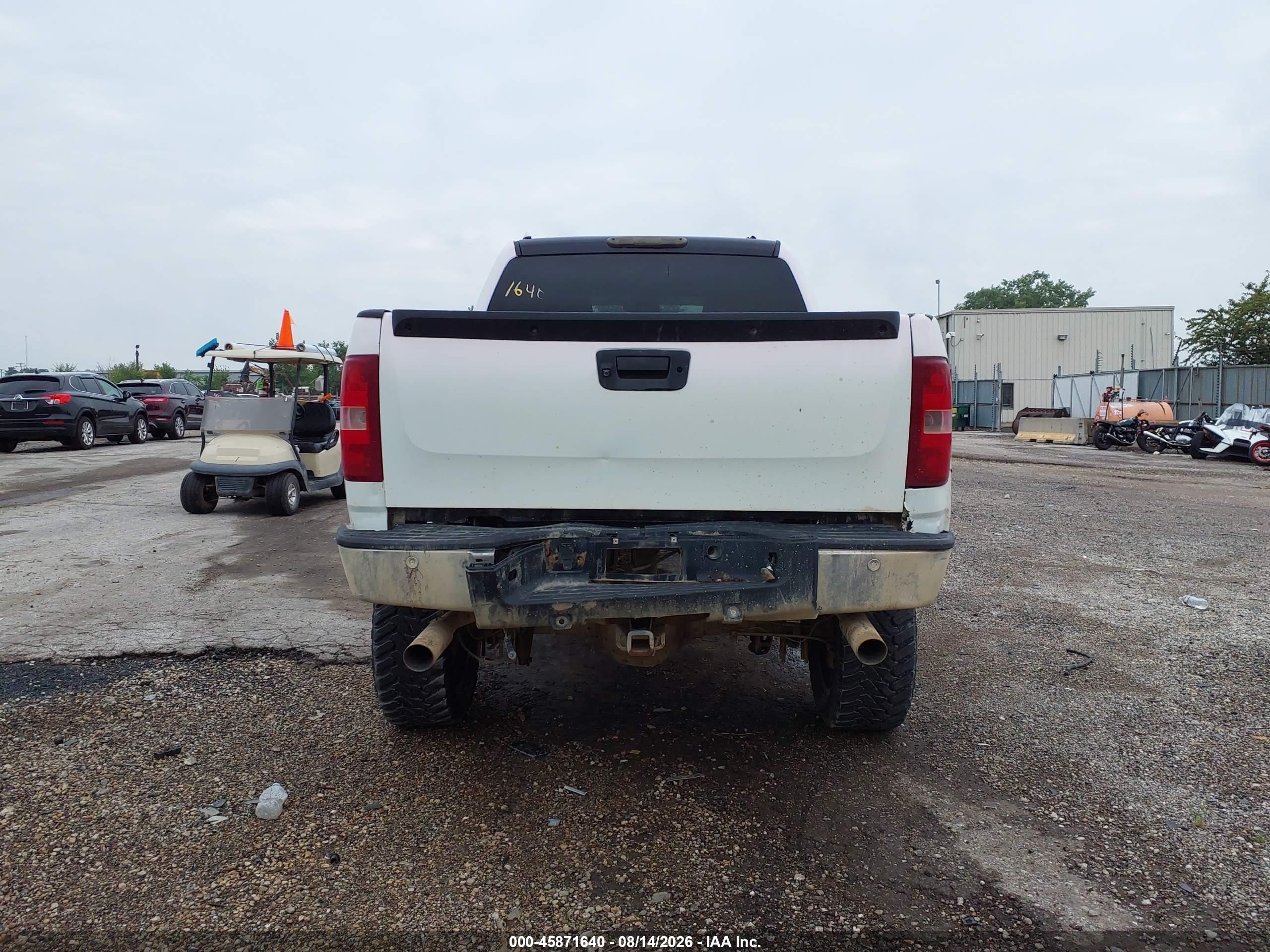 2007 Chevrolet Silverado 1500 Ltz White vin: 2GCEK13M371501760