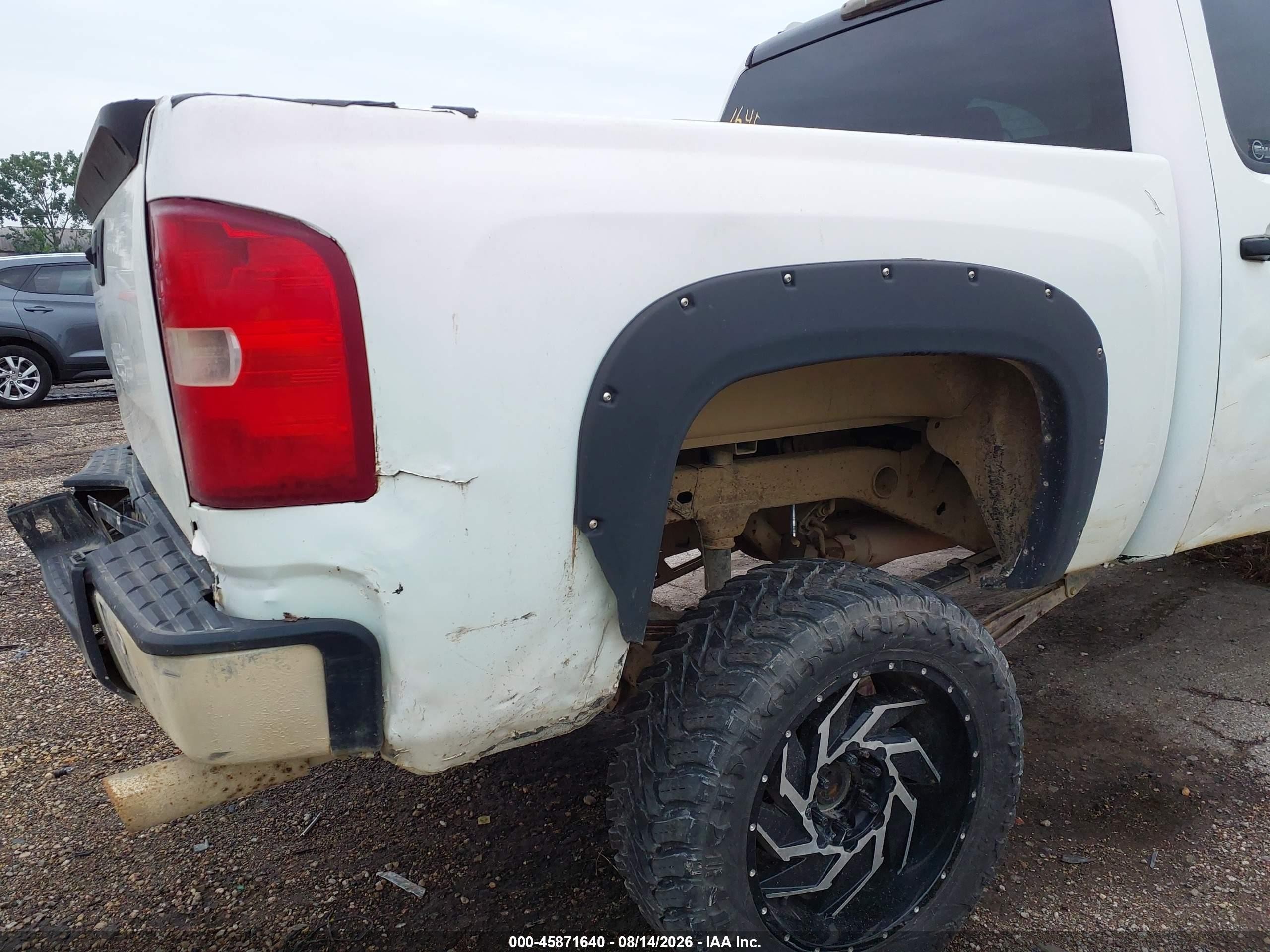 2007 Chevrolet Silverado 1500 Ltz White vin: 2GCEK13M371501760