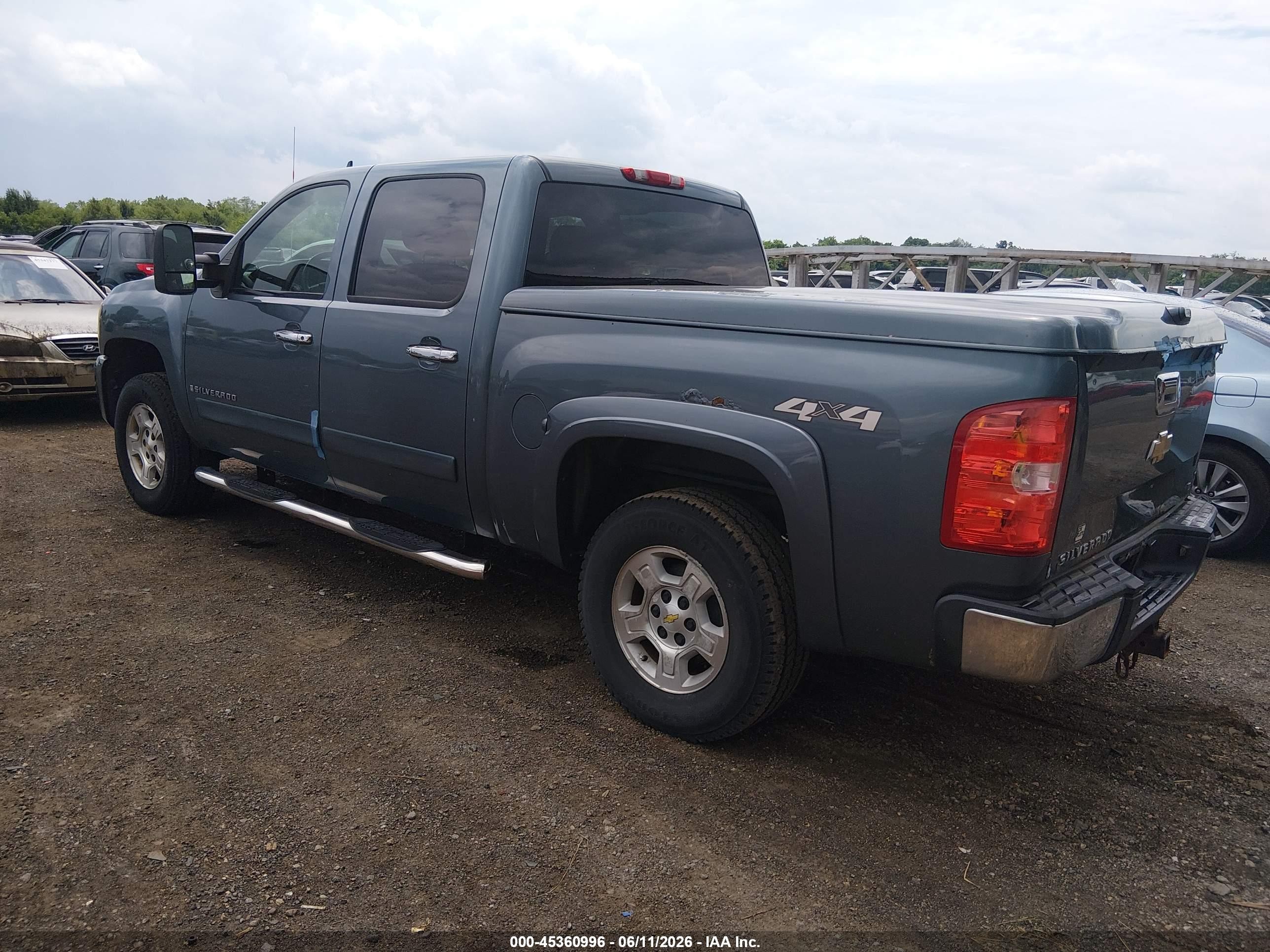 2007 Chevrolet Silverado 1500 Lt1 Blue vin: 2GCEK13M371512824