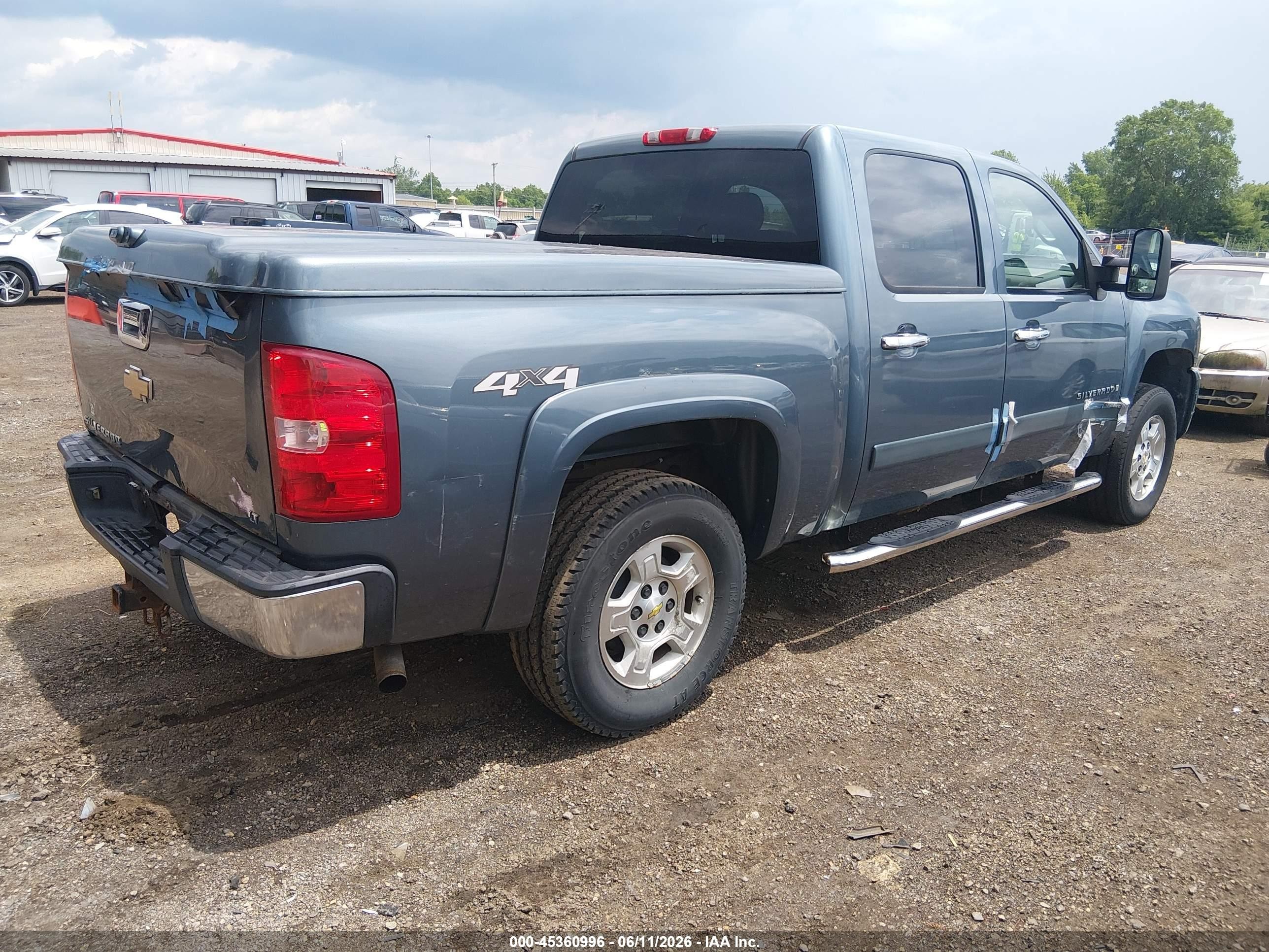 2007 Chevrolet Silverado 1500 Lt1 Blue vin: 2GCEK13M371512824