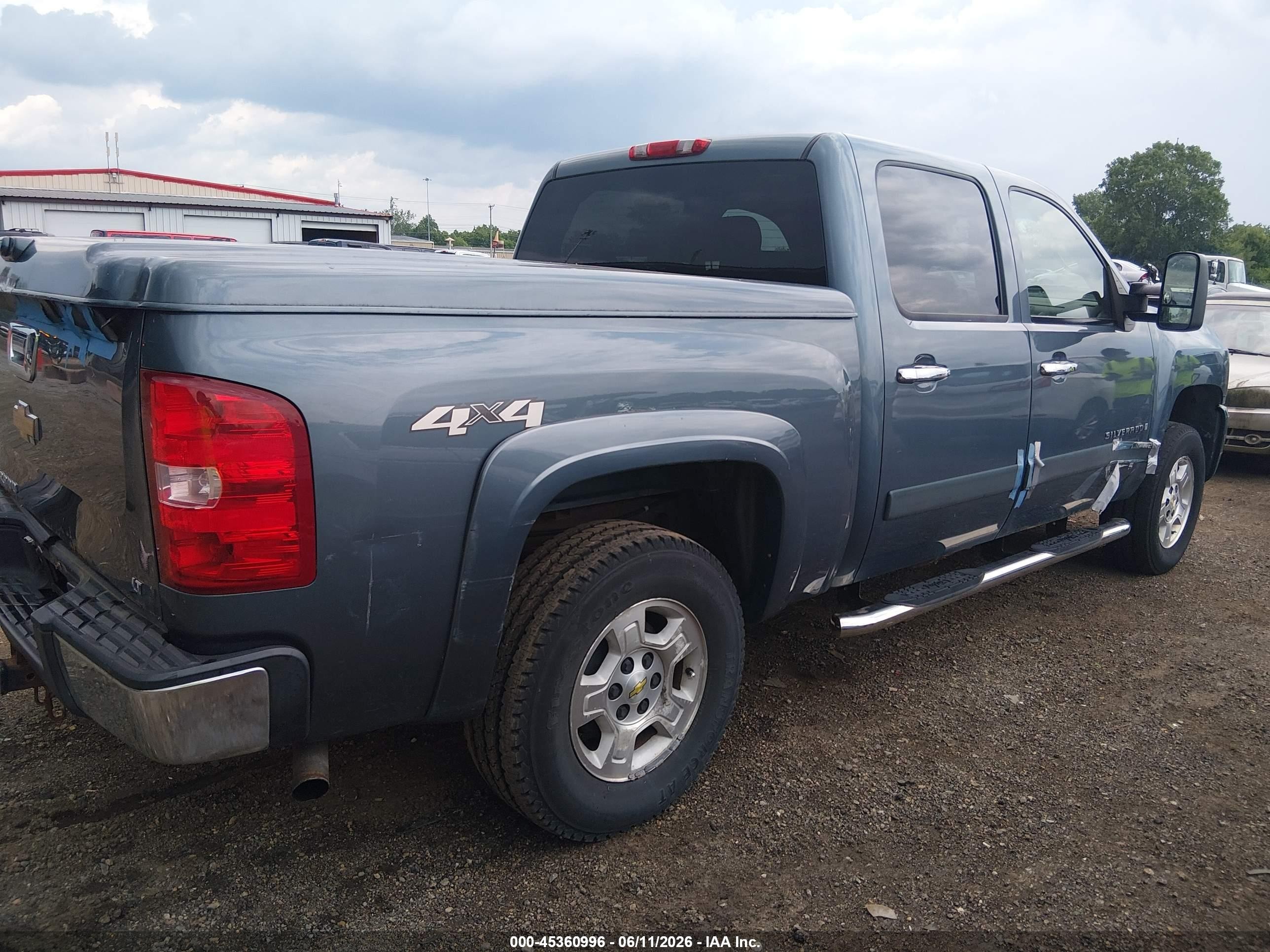 2007 Chevrolet Silverado 1500 Lt1 Blue vin: 2GCEK13M371512824