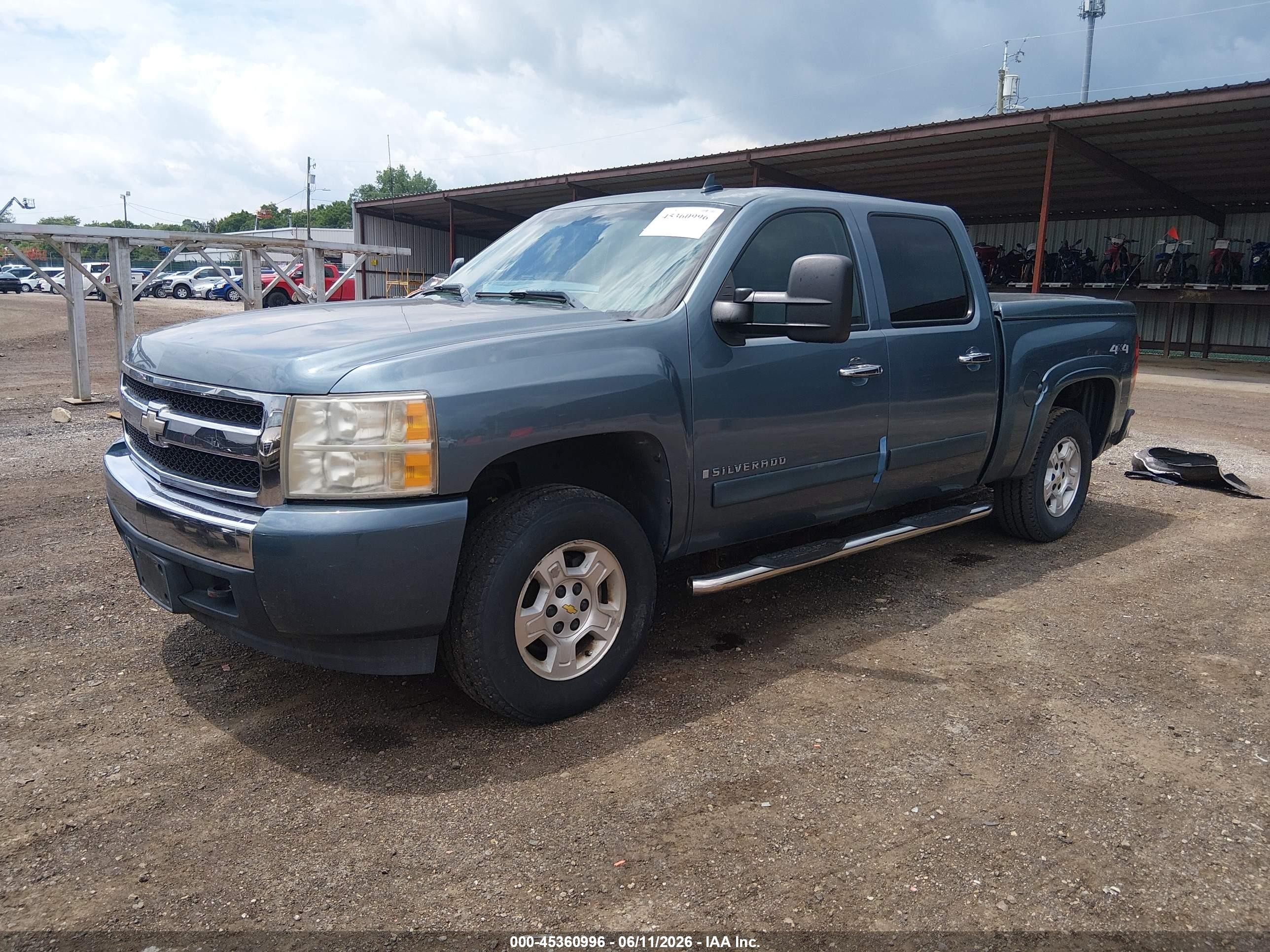 2007 Chevrolet Silverado 1500 Lt1 Blue vin: 2GCEK13M371512824