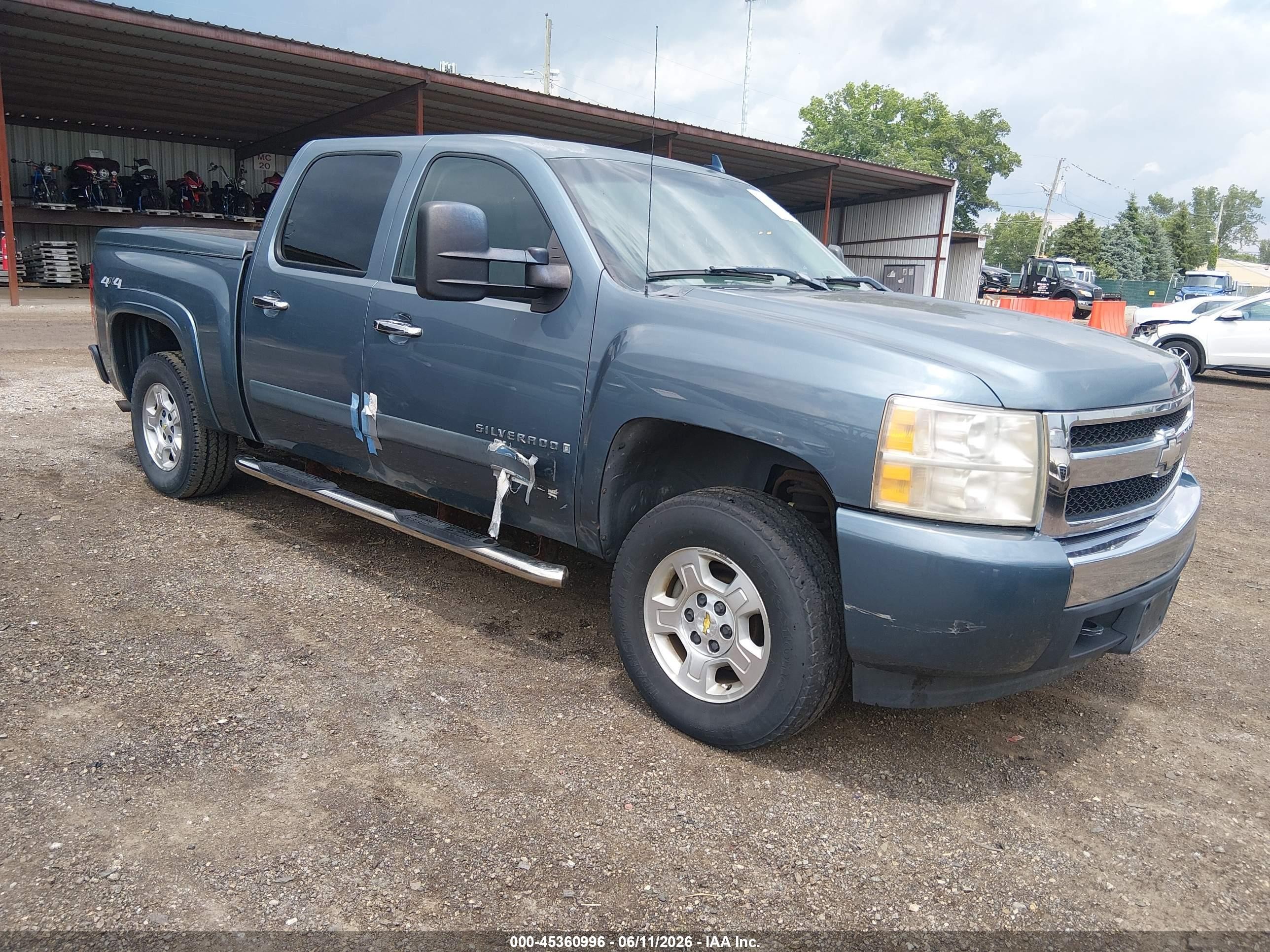 2007 Chevrolet Silverado 1500 Lt1 Blue vin: 2GCEK13M371512824