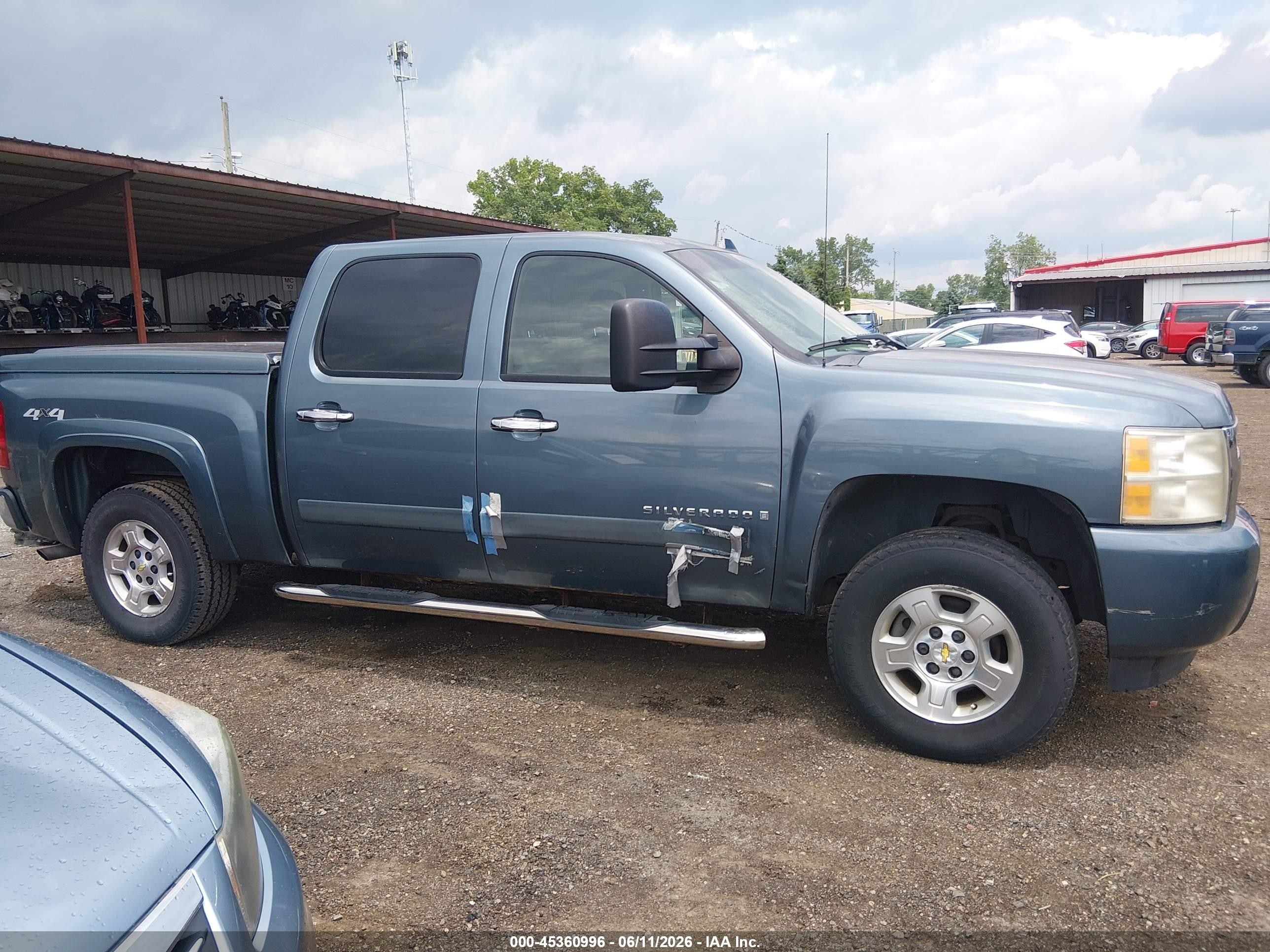 2007 Chevrolet Silverado 1500 Lt1 Blue vin: 2GCEK13M371512824