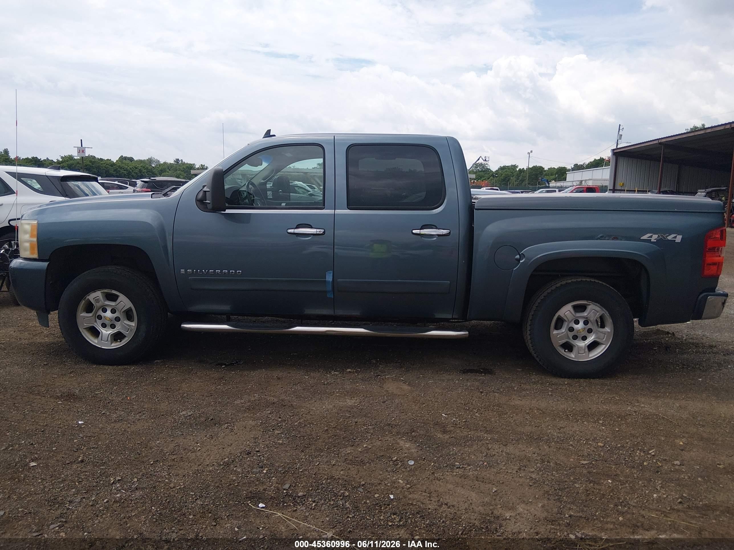 2007 Chevrolet Silverado 1500 Lt1 Blue vin: 2GCEK13M371512824