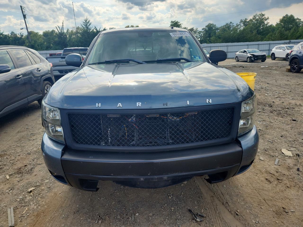 2007 Chevrolet Silverado K1500 Crew Cab Green vin: 2GCEK13M371691303