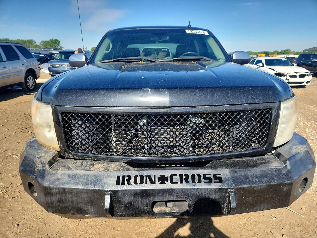 2008 Chevrolet Silverado K1500 Black vin: 2GCEK13M381190705