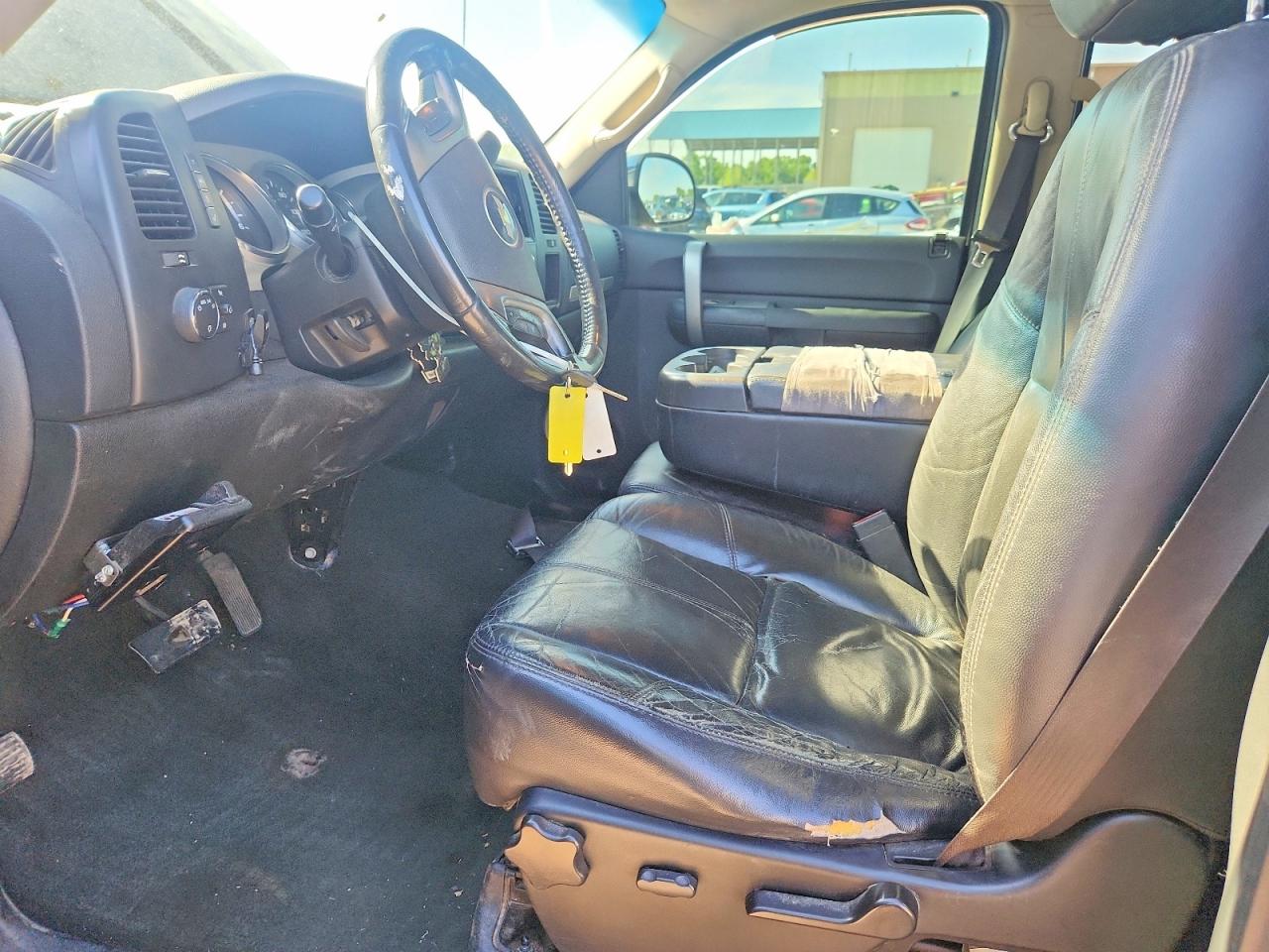 2008 Chevrolet Silverado K1500 Black vin: 2GCEK13M381190705