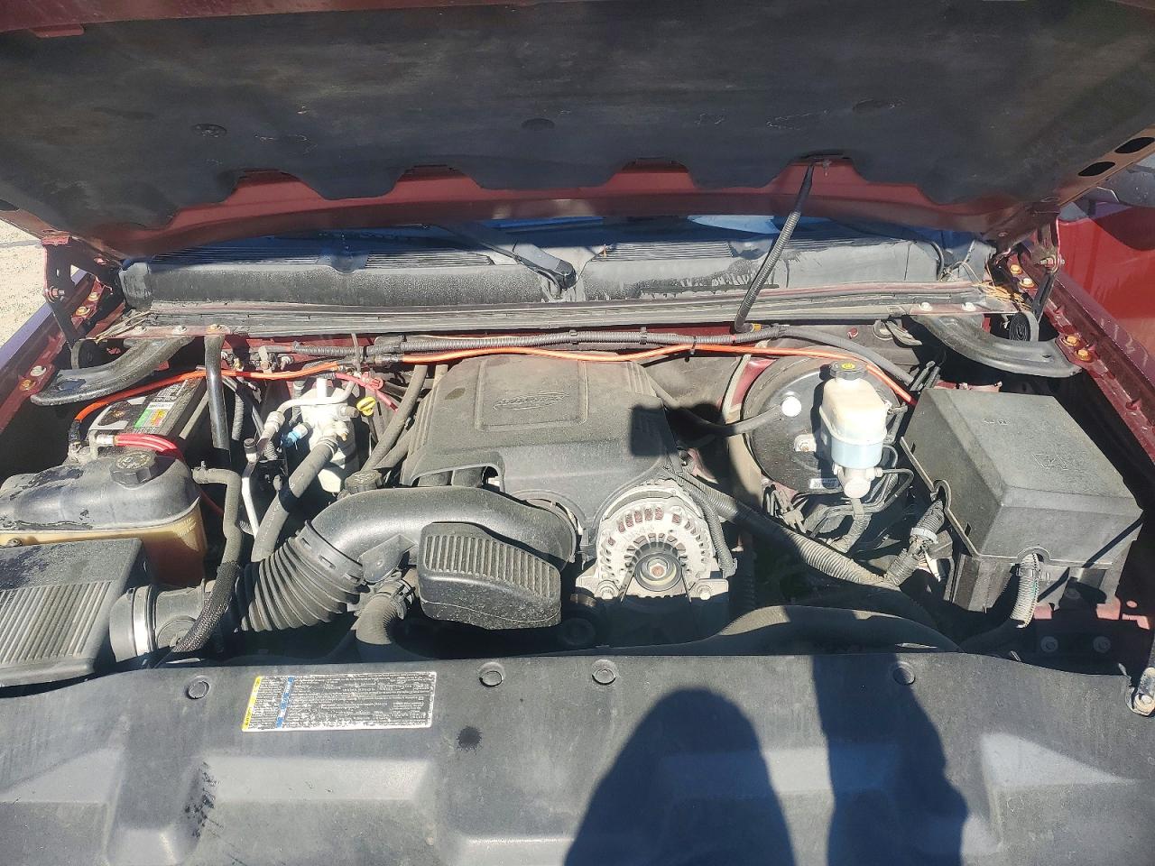 2008 Chevrolet Silverado K1500 Burgundy vin: 2GCEK13M381224013