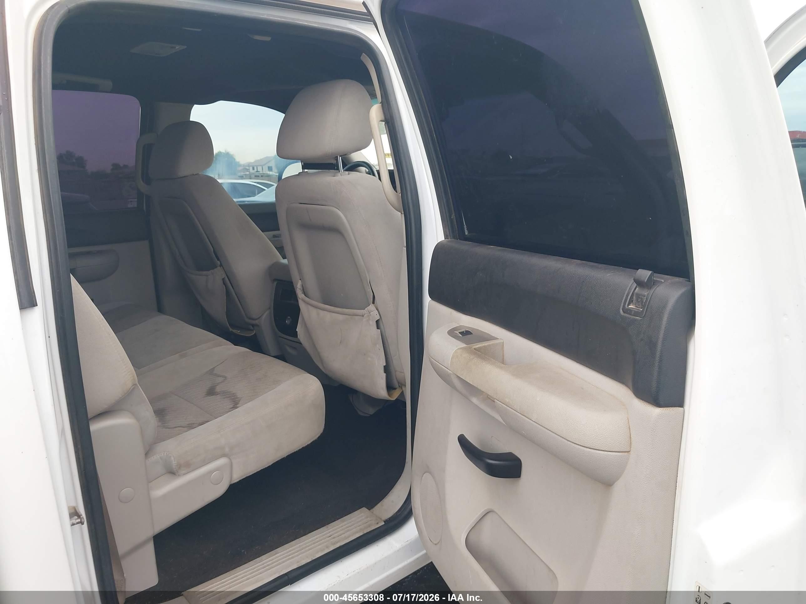 2007 Chevrolet Silverado 1500 Lt2 White vin: 2GCEK13M471501847
