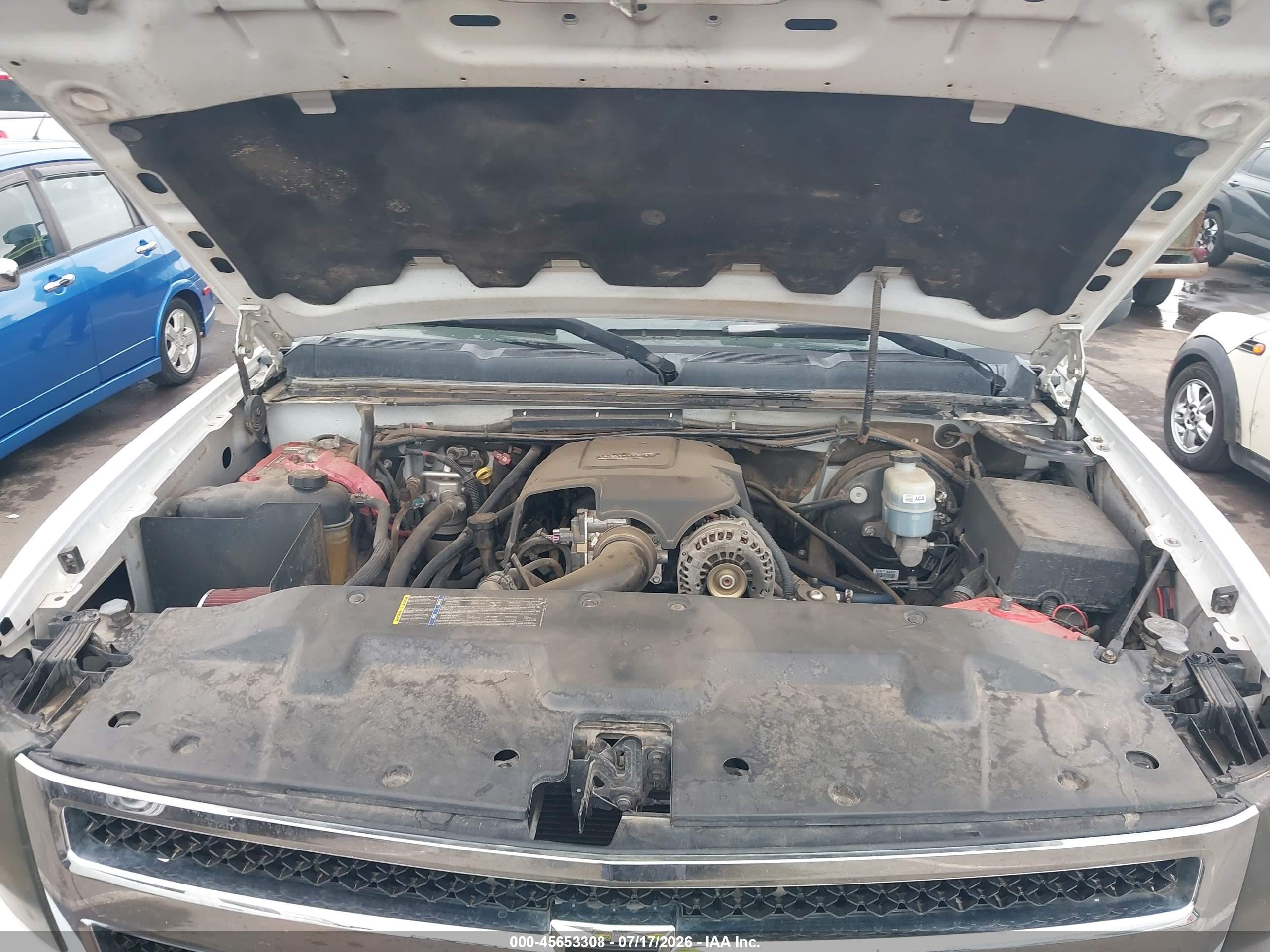 2007 Chevrolet Silverado 1500 Lt2 White vin: 2GCEK13M471501847