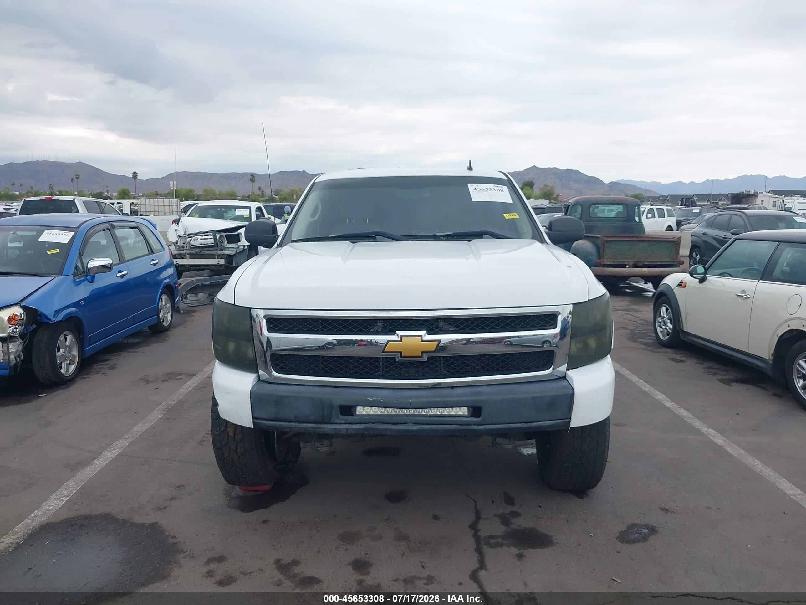 2007 Chevrolet Silverado 1500 Lt2 White vin: 2GCEK13M471501847