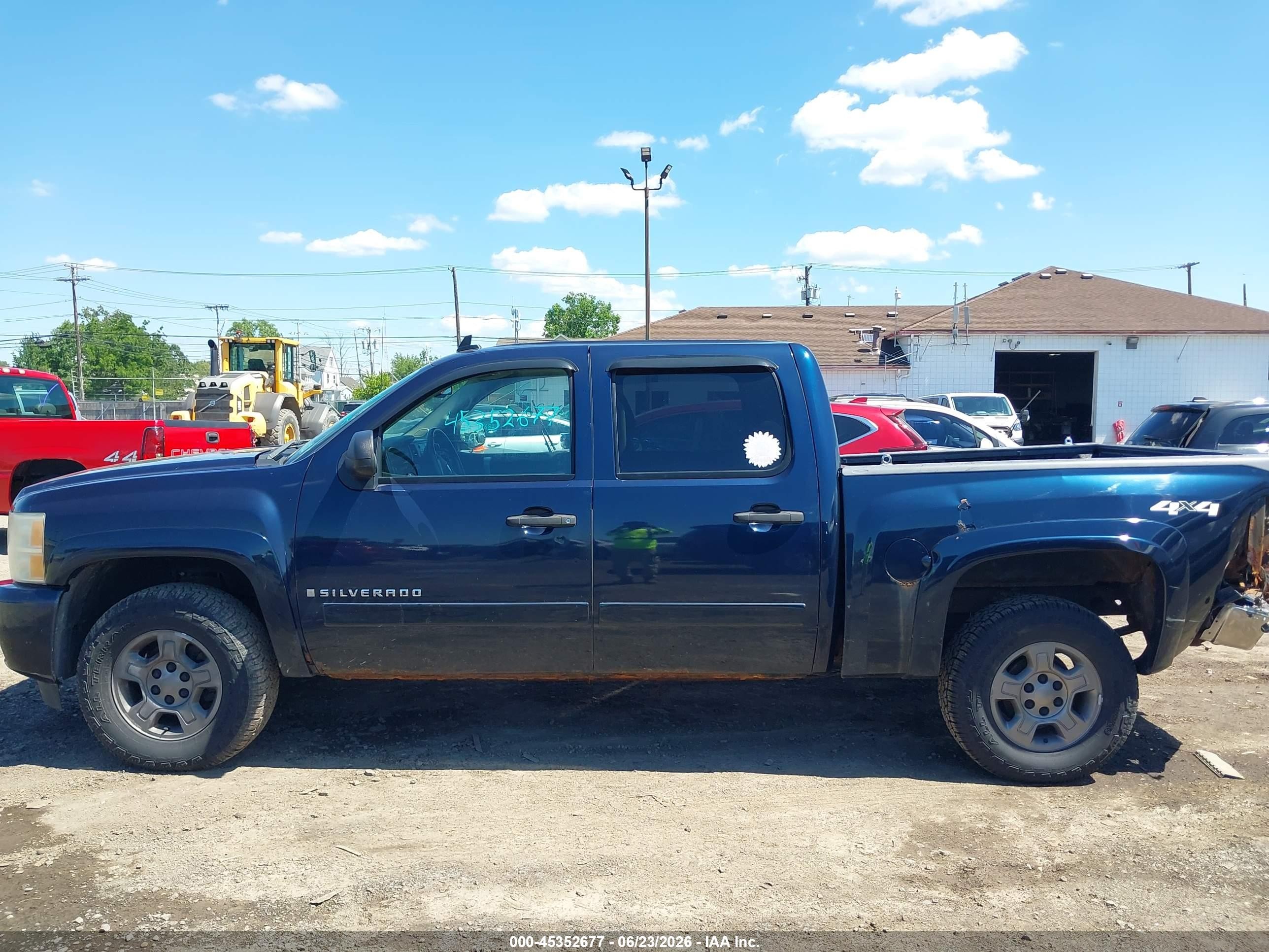 2007 Chevrolet Silverado 1500 Lt1 Blue vin: 2GCEK13M471512072