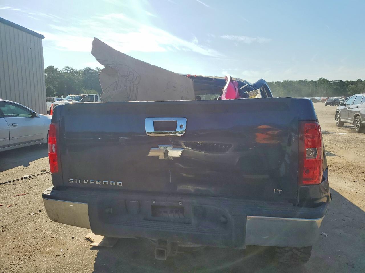 2007 Chevrolet Silverado K1500 Crew Cab Blue vin: 2GCEK13M471570585