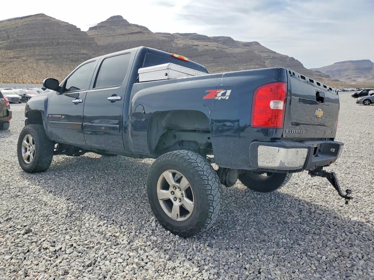 2007 Chevrolet Silverado K1500 Crew Cab Синий vin: 2GCEK13M471603648
