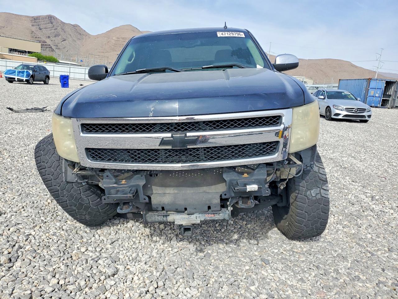 2007 Chevrolet Silverado K1500 Crew Cab Синий vin: 2GCEK13M471603648