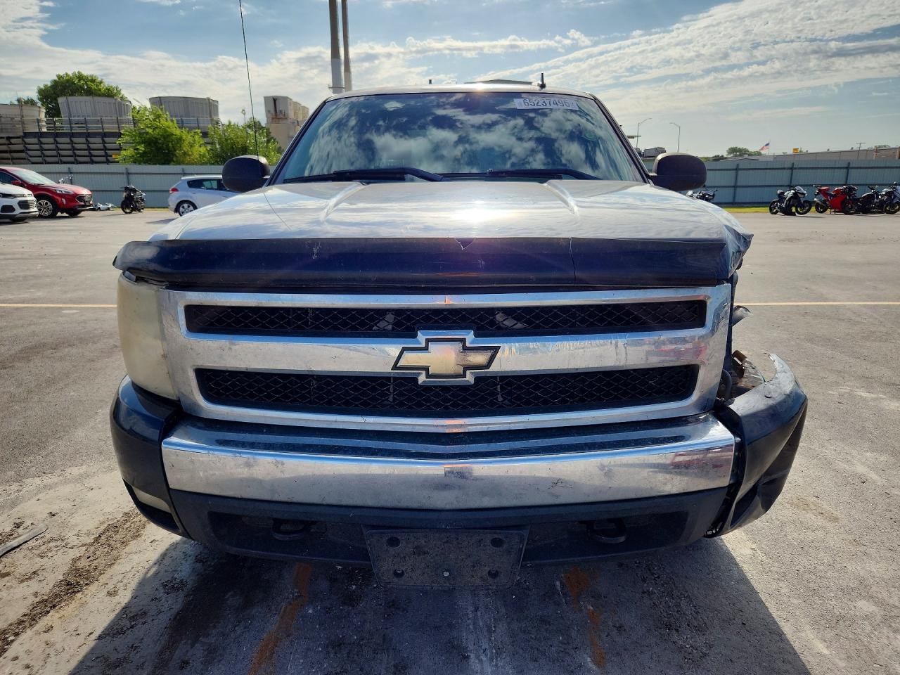 2008 Chevrolet Silverado K1500 Blue vin: 2GCEK13M481103331