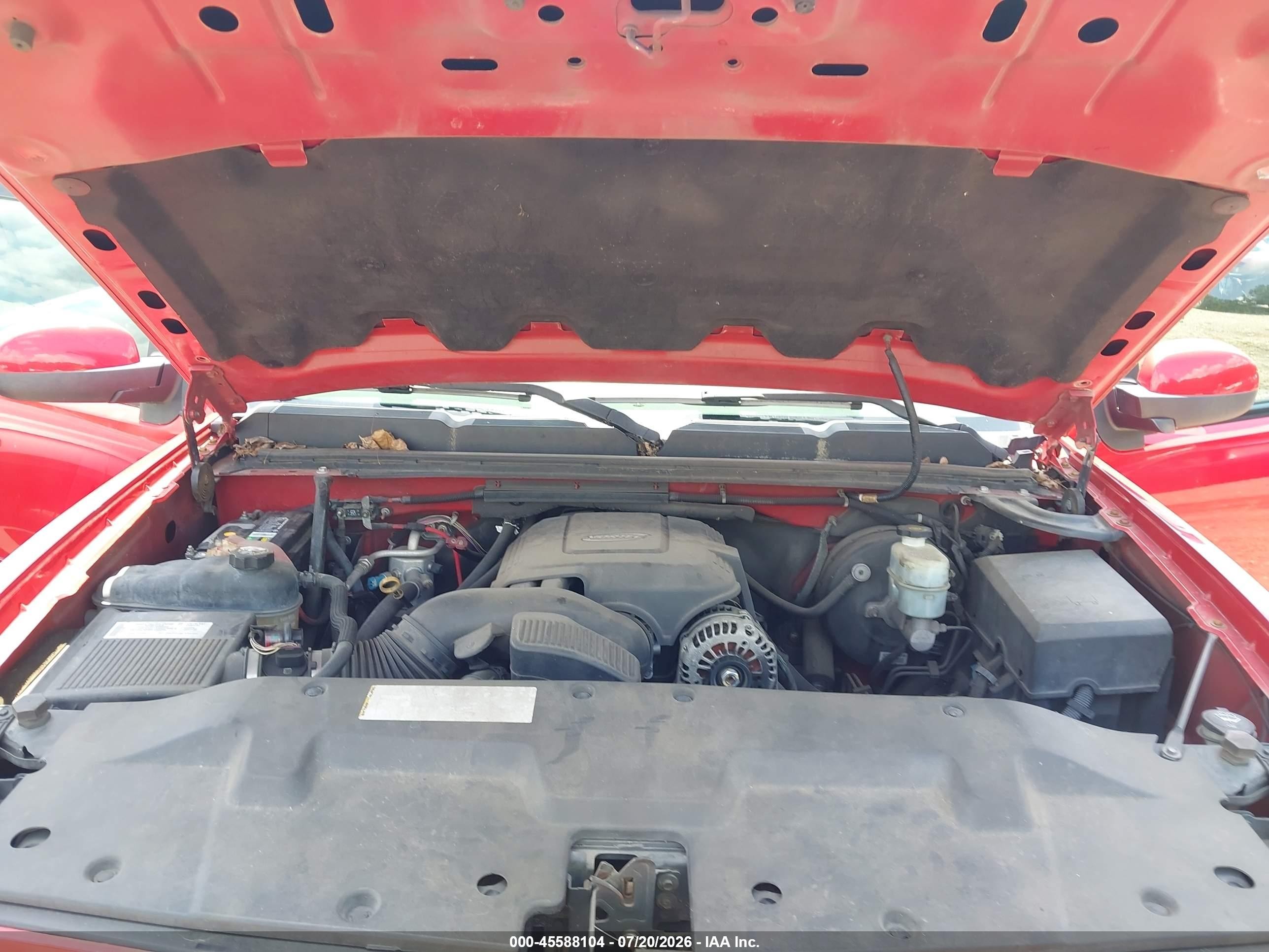 2007 Chevrolet Silverado 1500 Ltz Красный vin: 2GCEK13M571517460