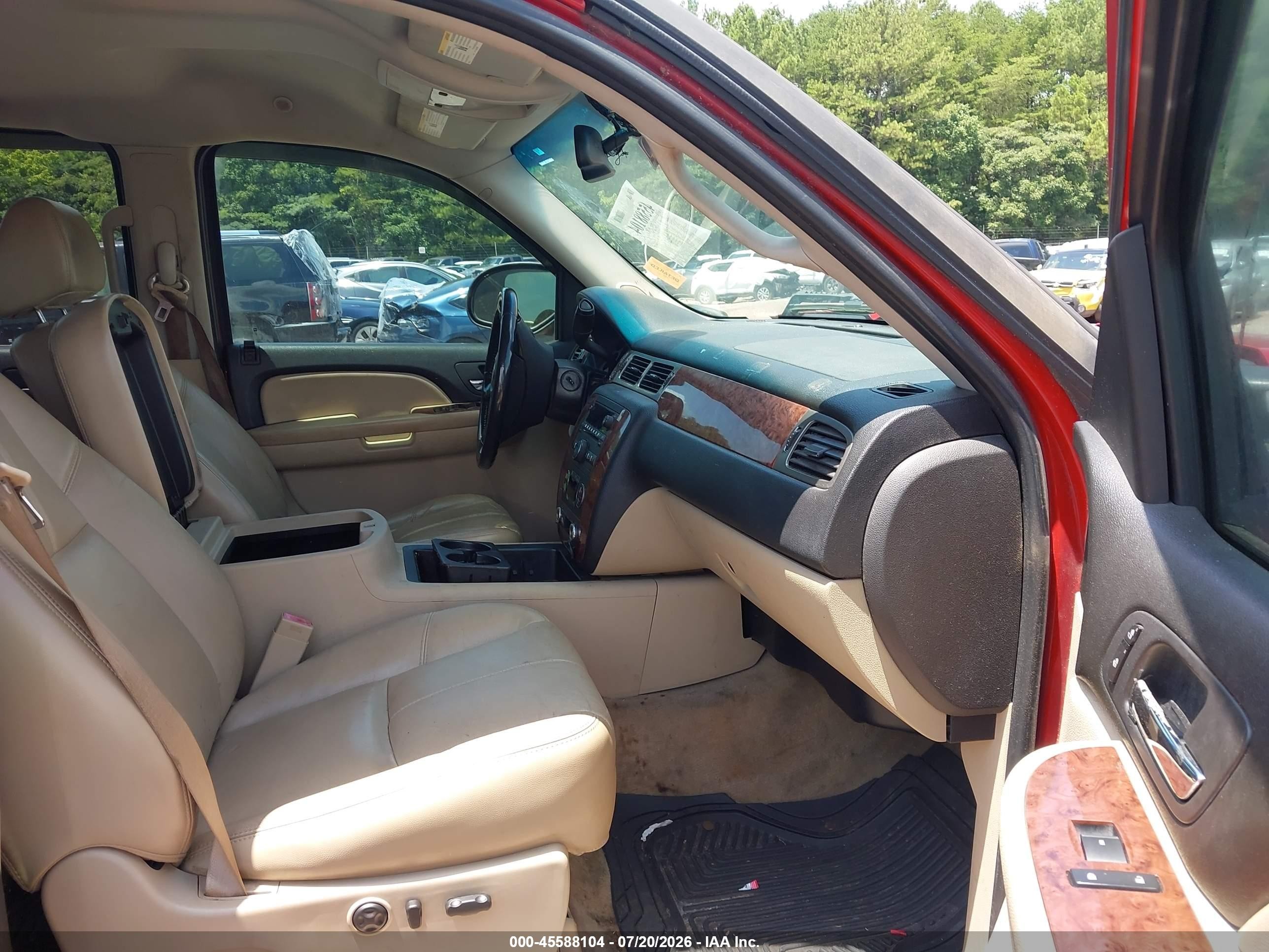 2007 Chevrolet Silverado 1500 Ltz Красный vin: 2GCEK13M571517460