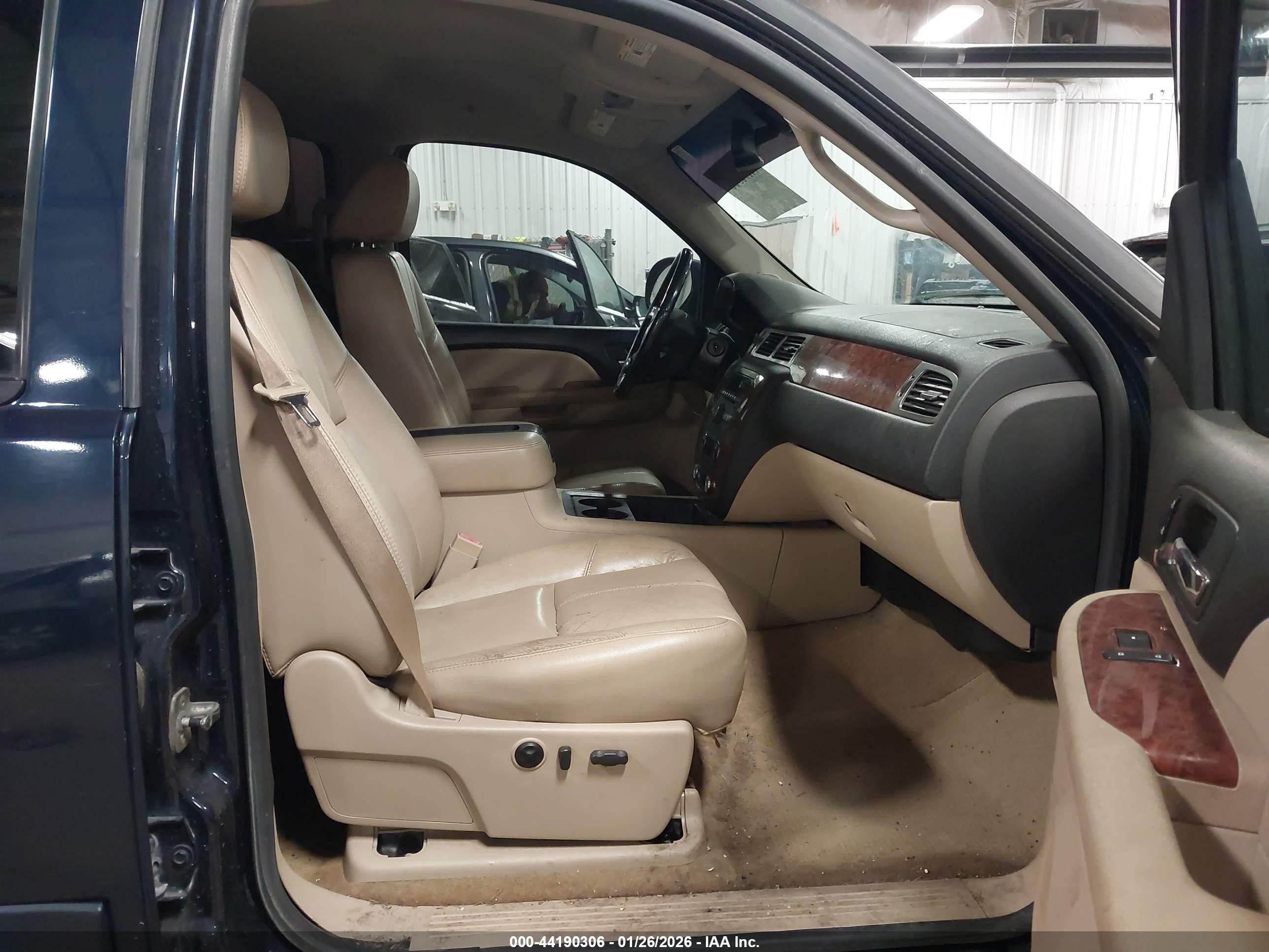 2007 Chevrolet Silverado 1500 Ltz Blue vin: 2GCEK13M571577528