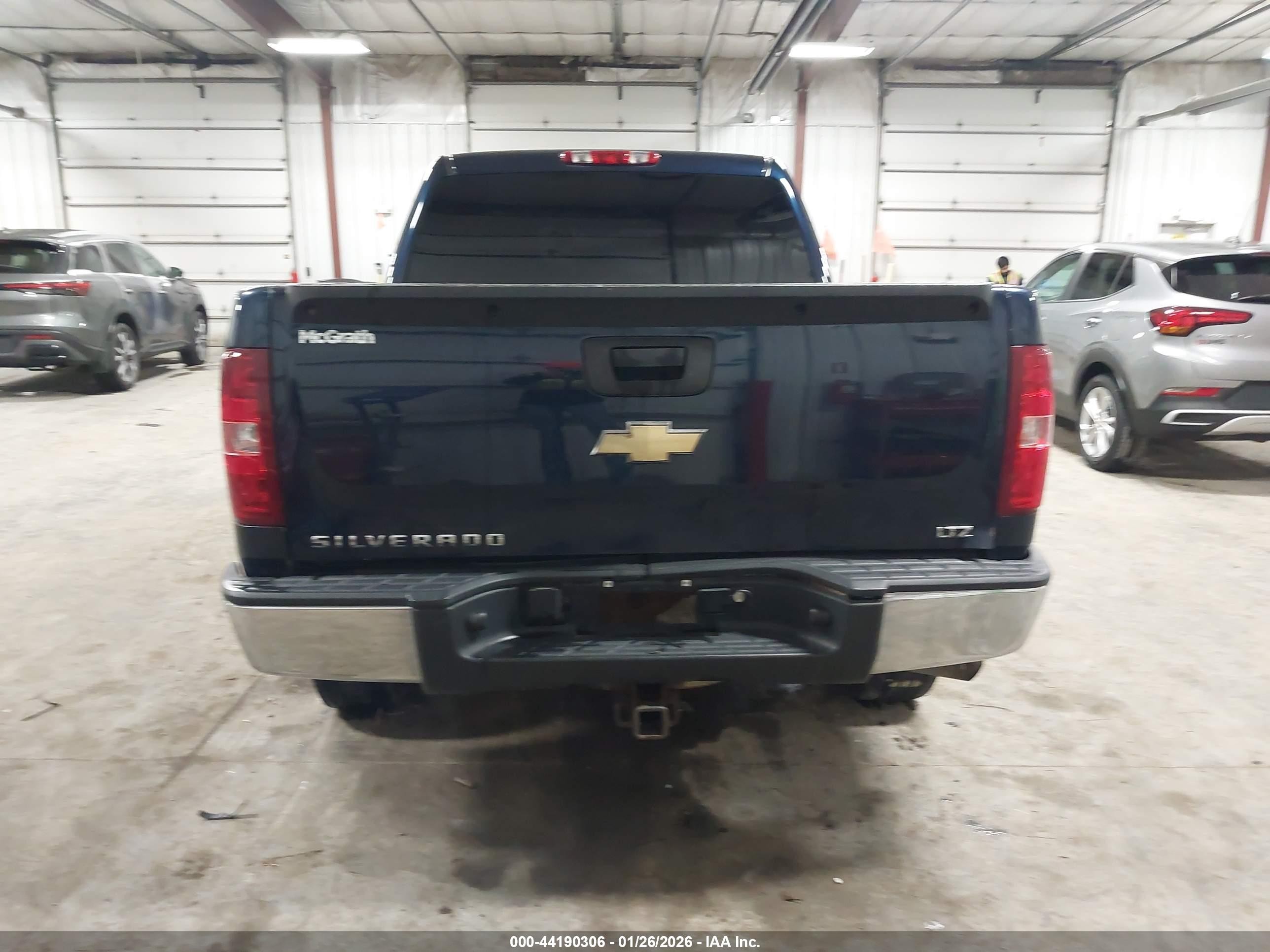 2007 Chevrolet Silverado 1500 Ltz Blue vin: 2GCEK13M571577528