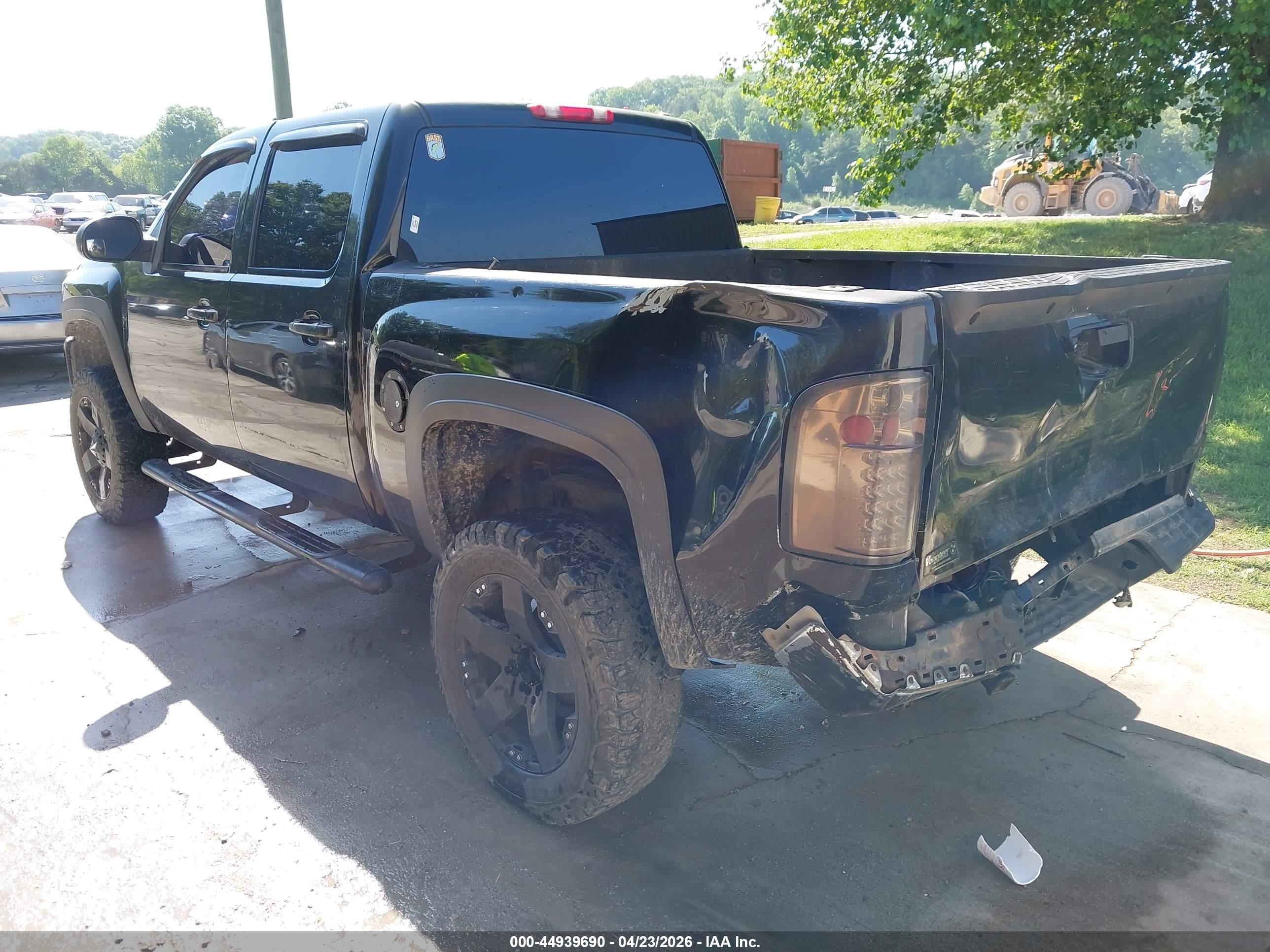 2007 Chevrolet Silverado 1500 Lt1 Black vin: 2GCEK13M571585564