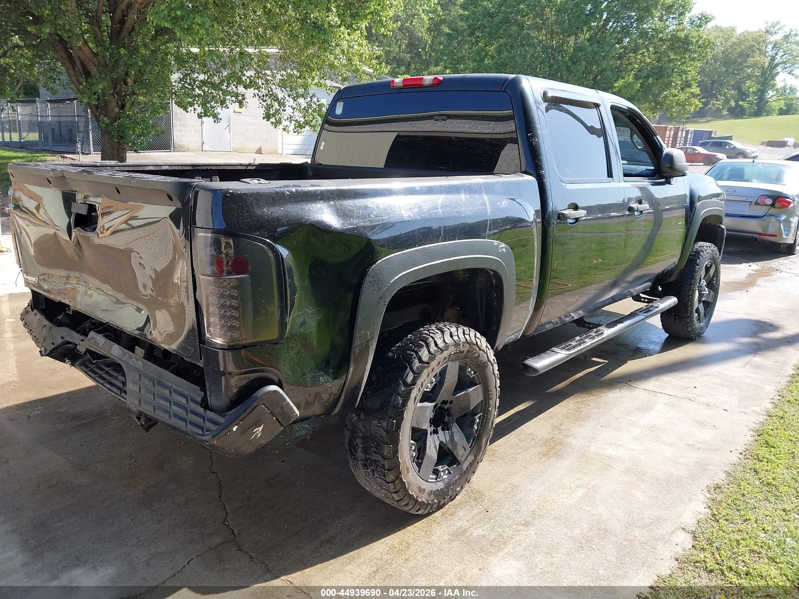 2007 Chevrolet Silverado 1500 Lt1 Black vin: 2GCEK13M571585564